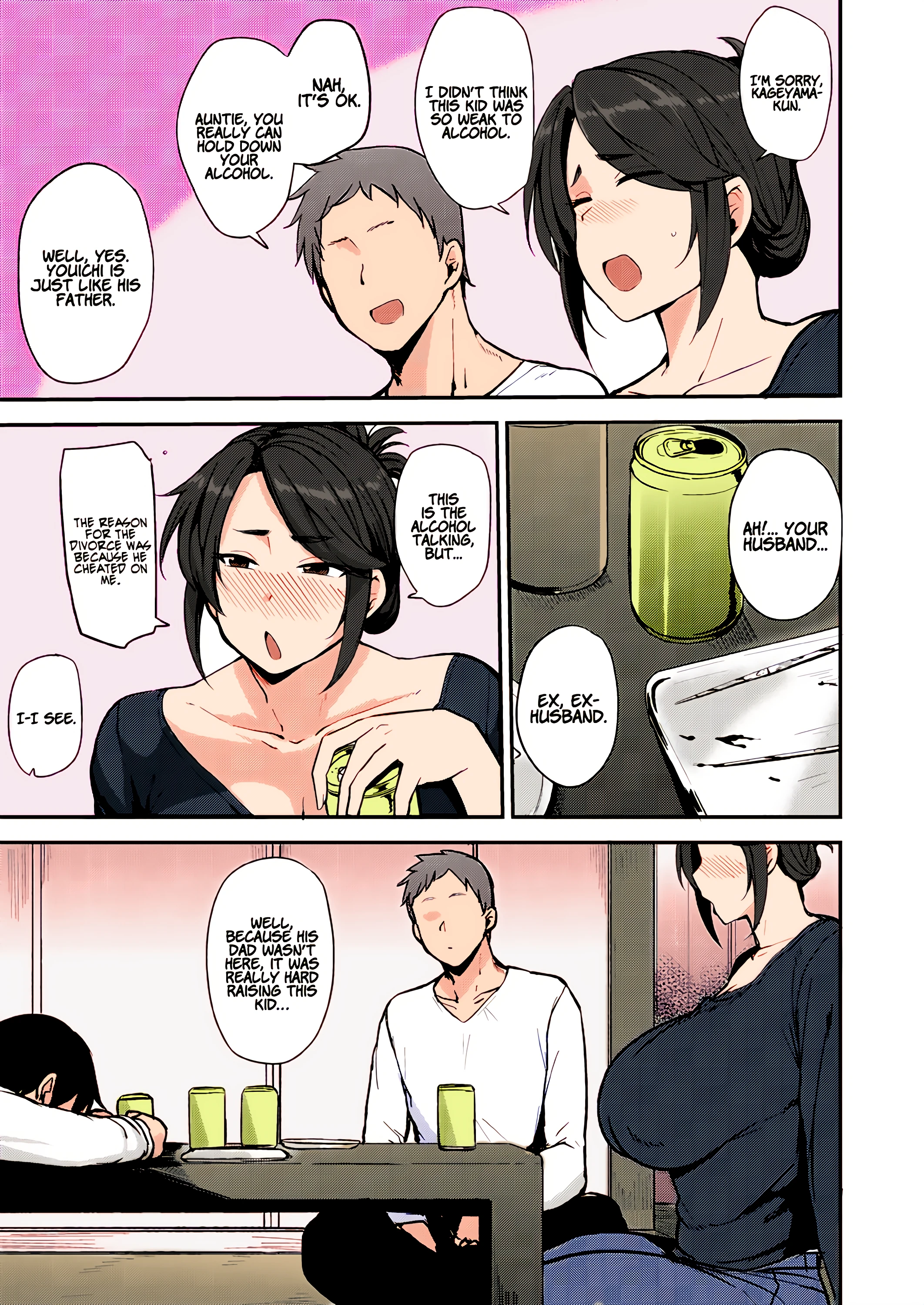Before the Drunkard Wakes Up porn comic picture 3