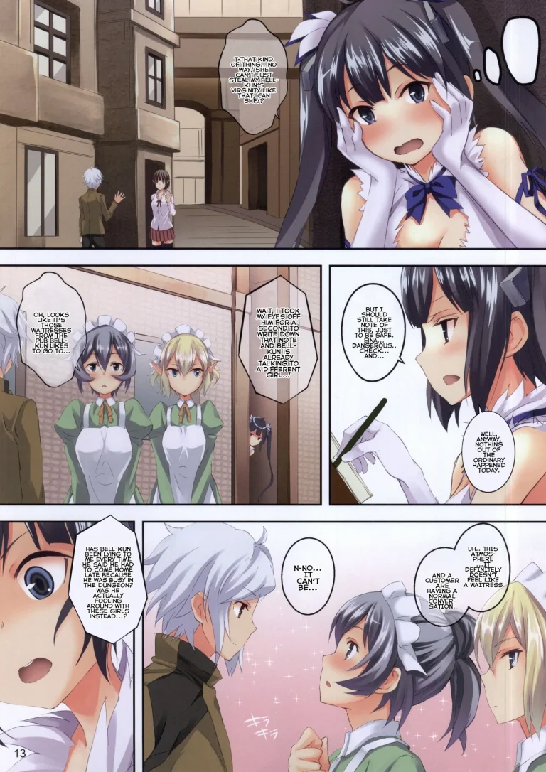 Bell-kun Is A Cheater porn comic picture 13