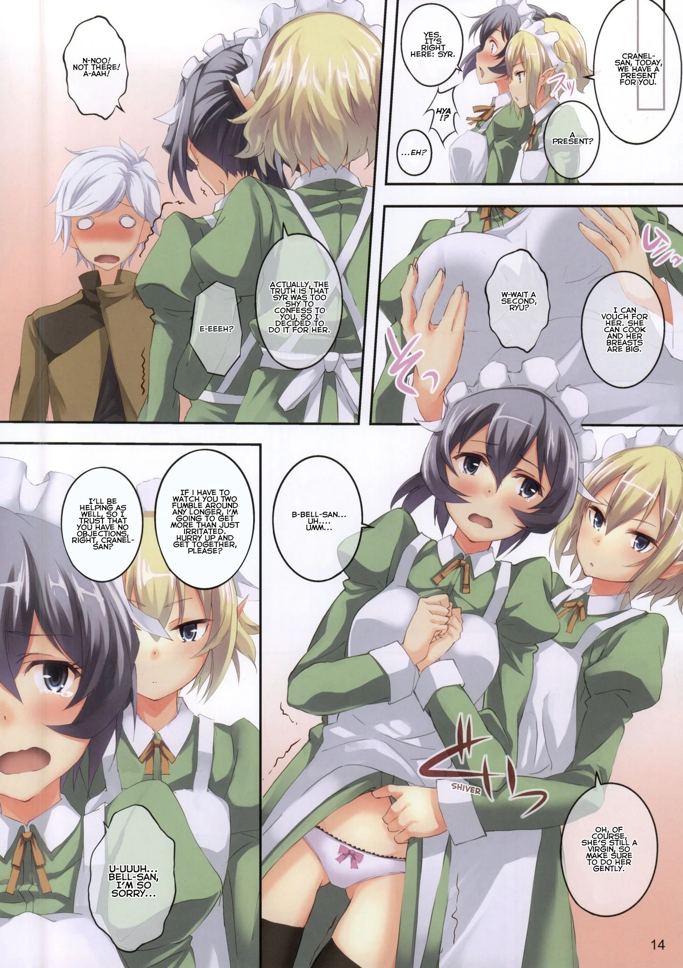 Bell-kun Is A Cheater porn comic picture 14