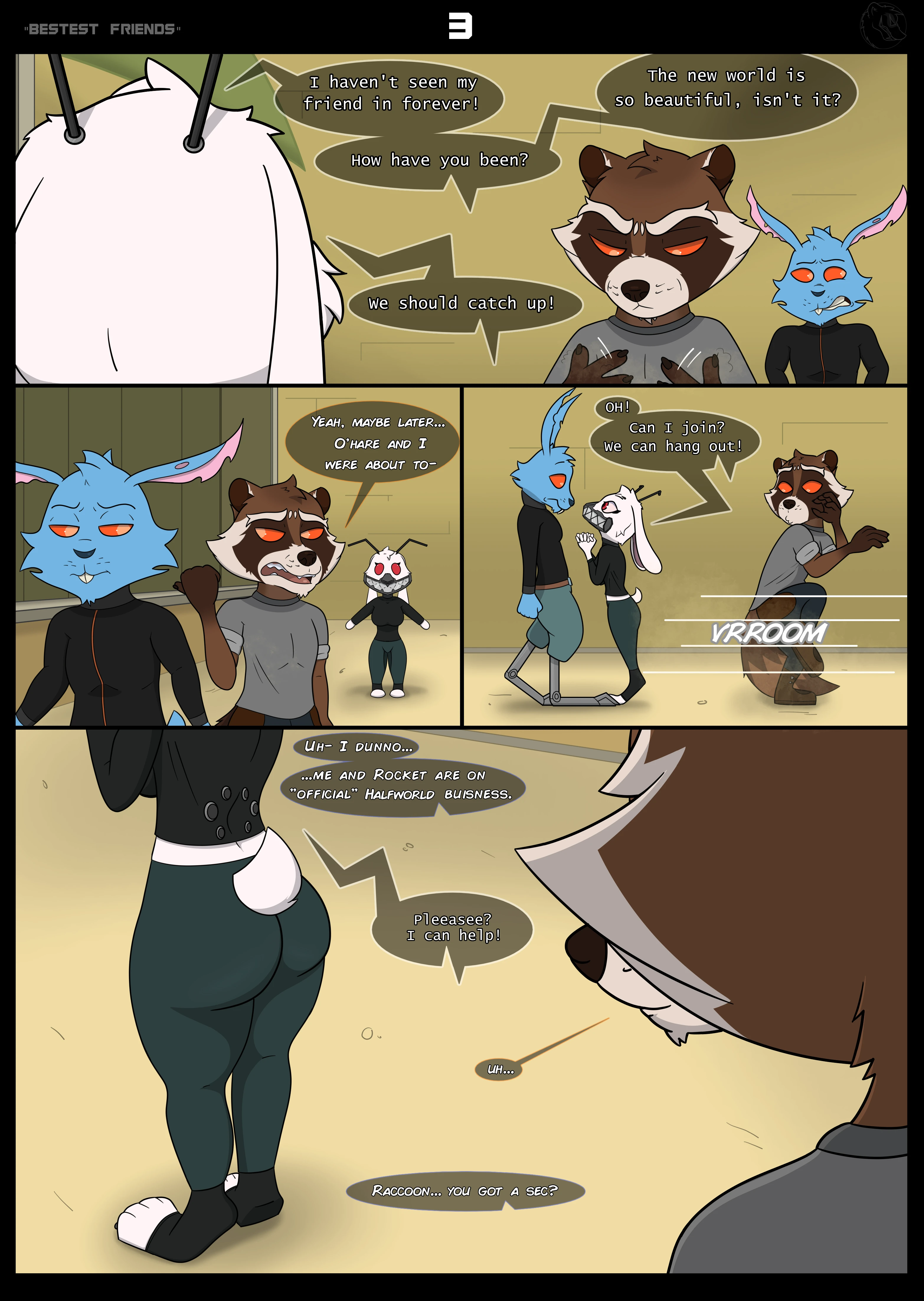 Bestest Friends porn comic picture 3