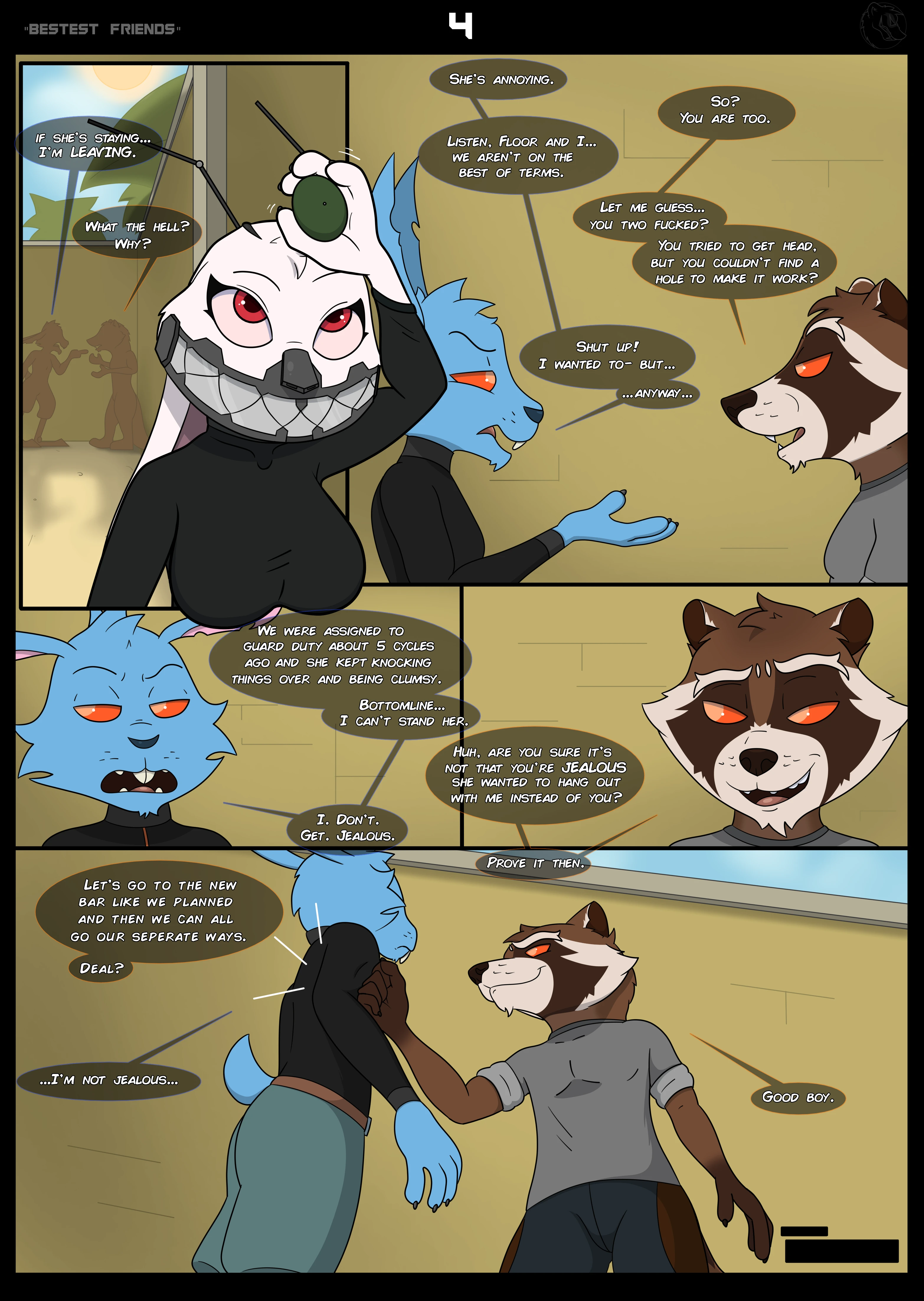 Bestest Friends porn comic picture 4
