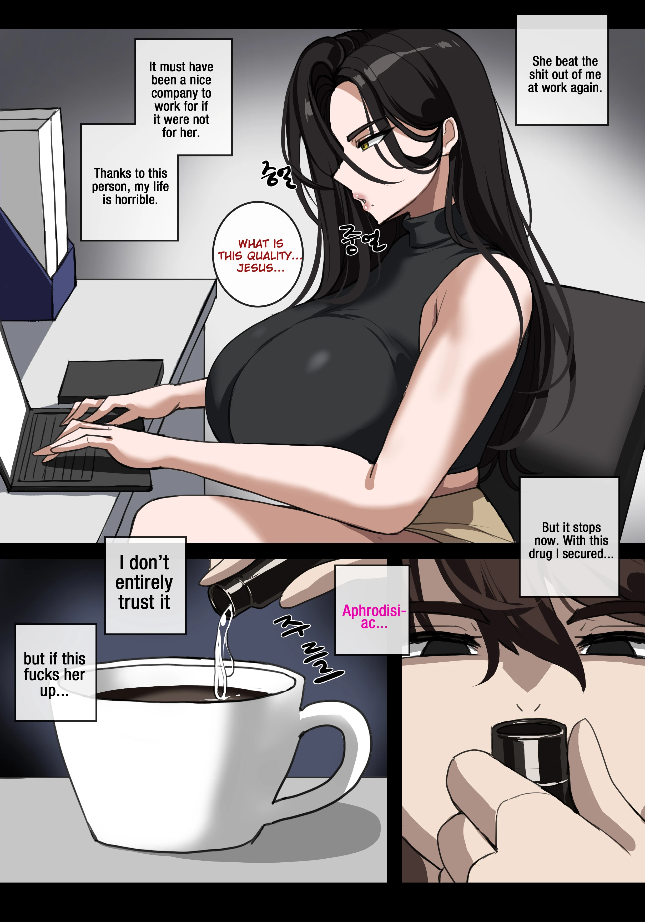 Besting My Toxic Boss porn comic picture 4
