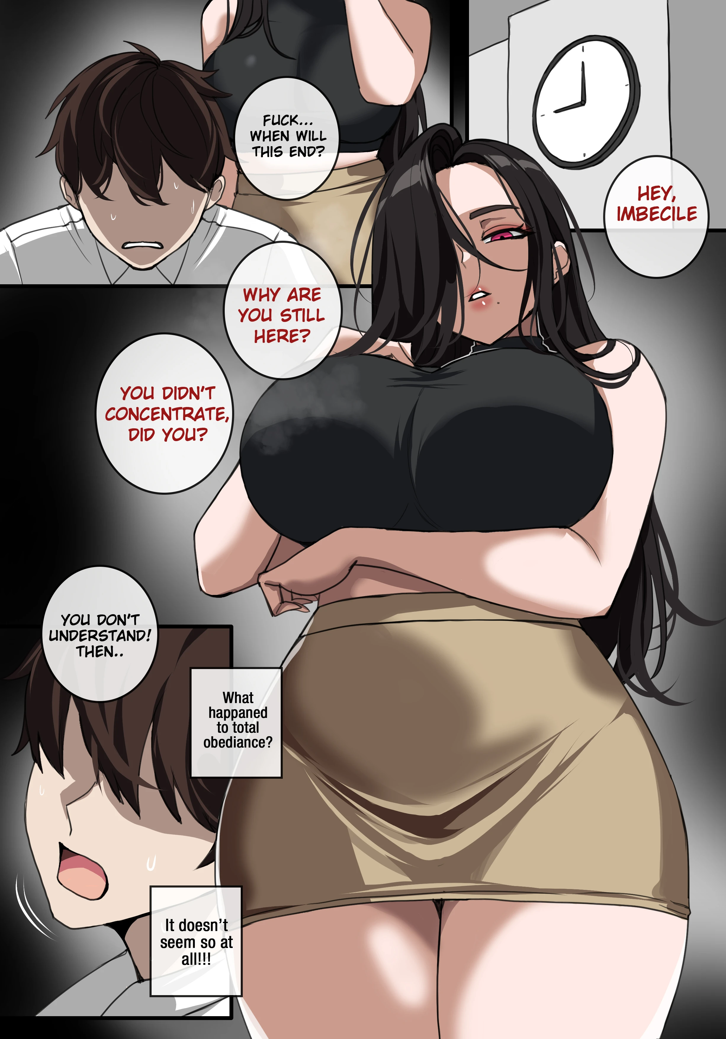 Besting My Toxic Boss porn comic picture 5