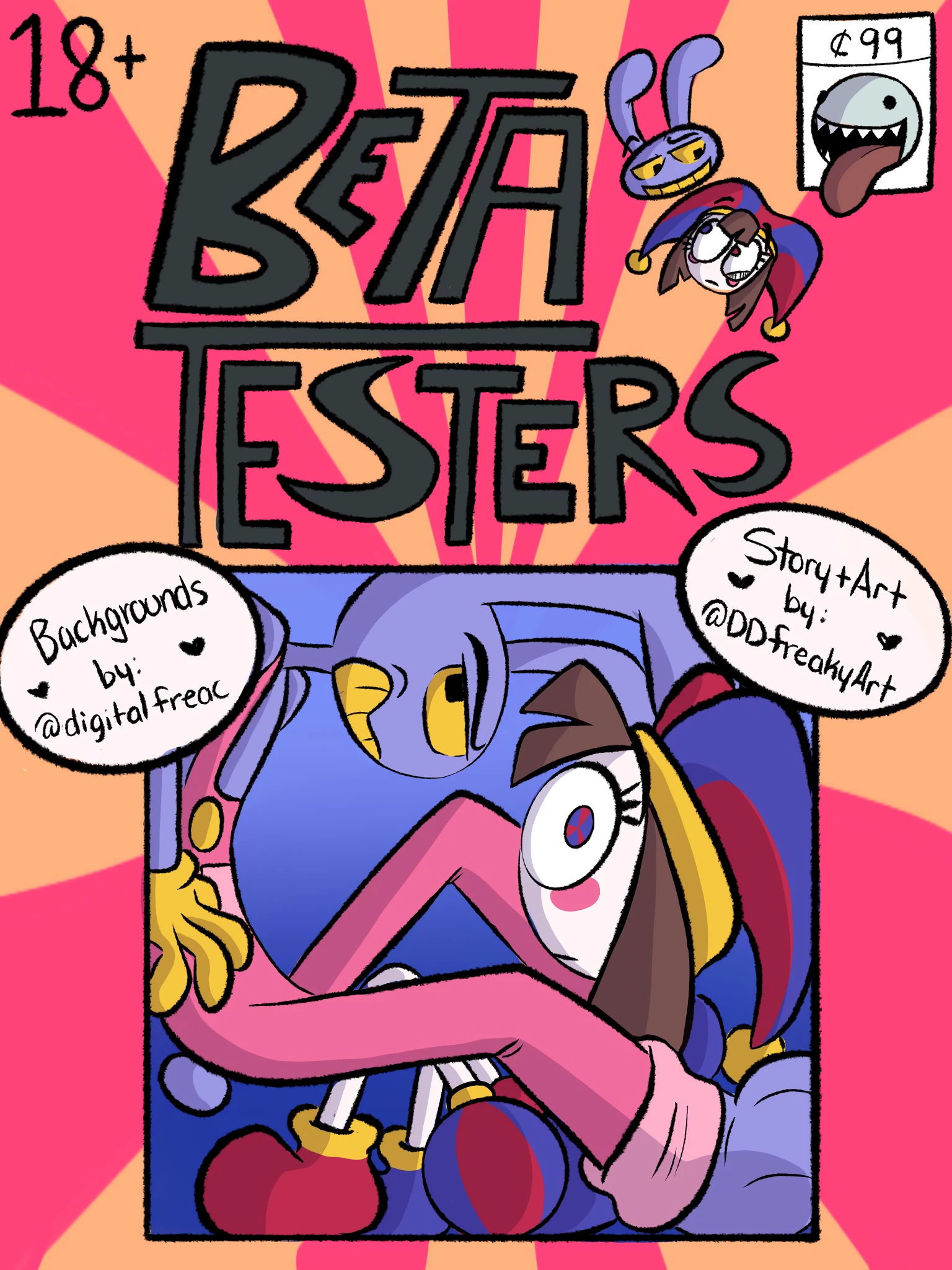 BETA TESTERS porn comic picture 1