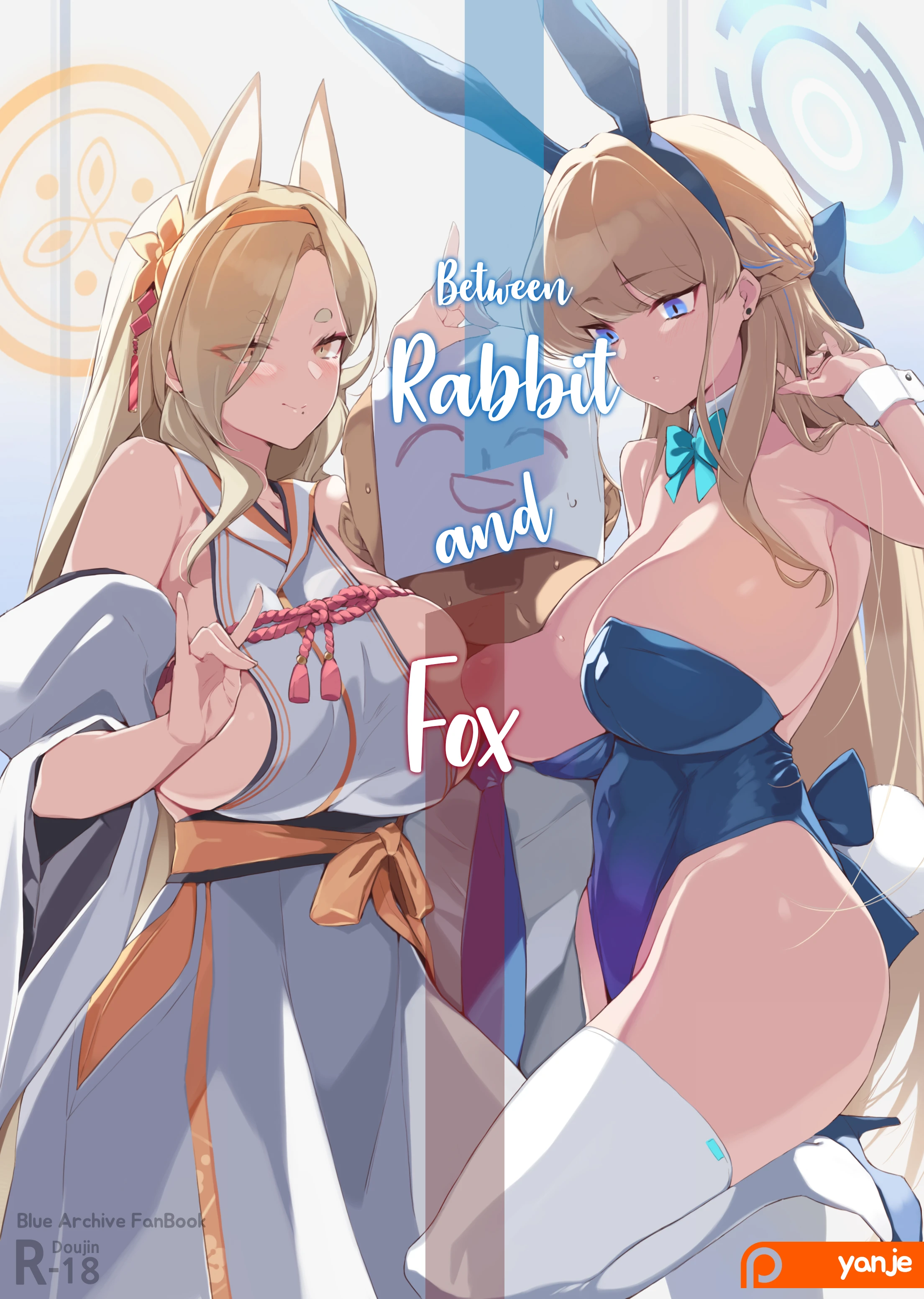 Between Rabbit and Fox porn comic picture 1