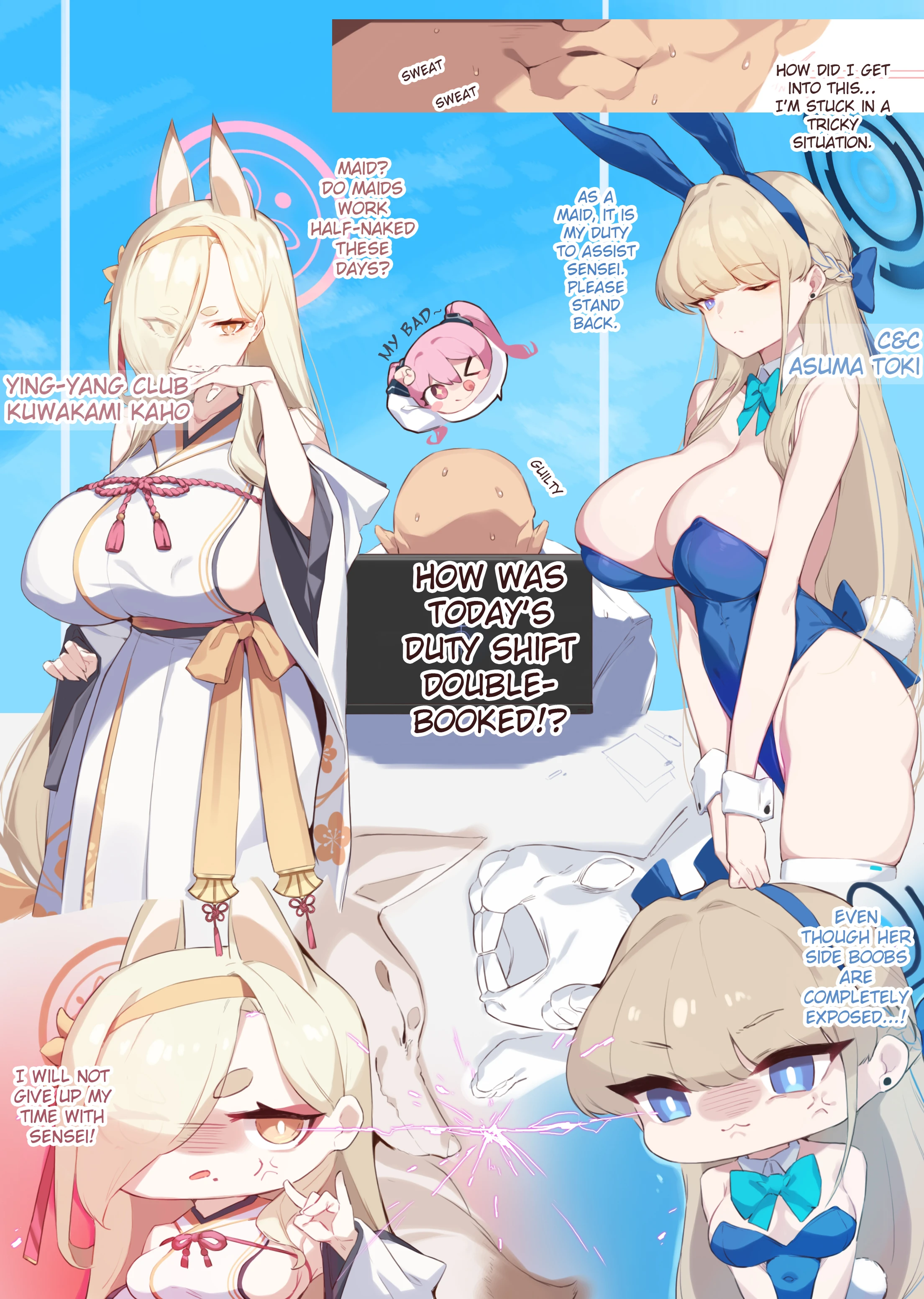 Between Rabbit and Fox porn comic picture 2