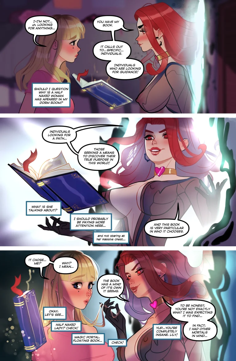 Blackthorne's Coven 1 porn comic picture 17