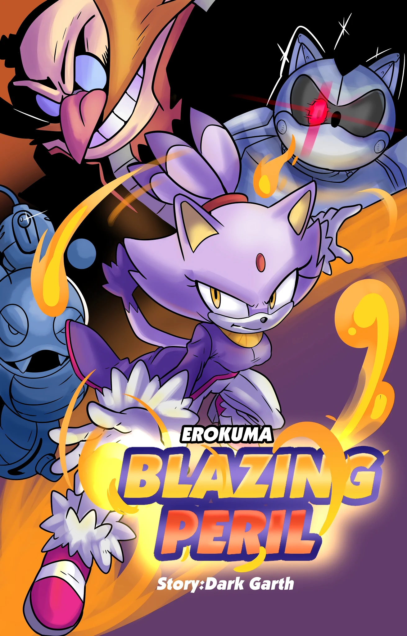 Blazing Peril porn comic picture 1