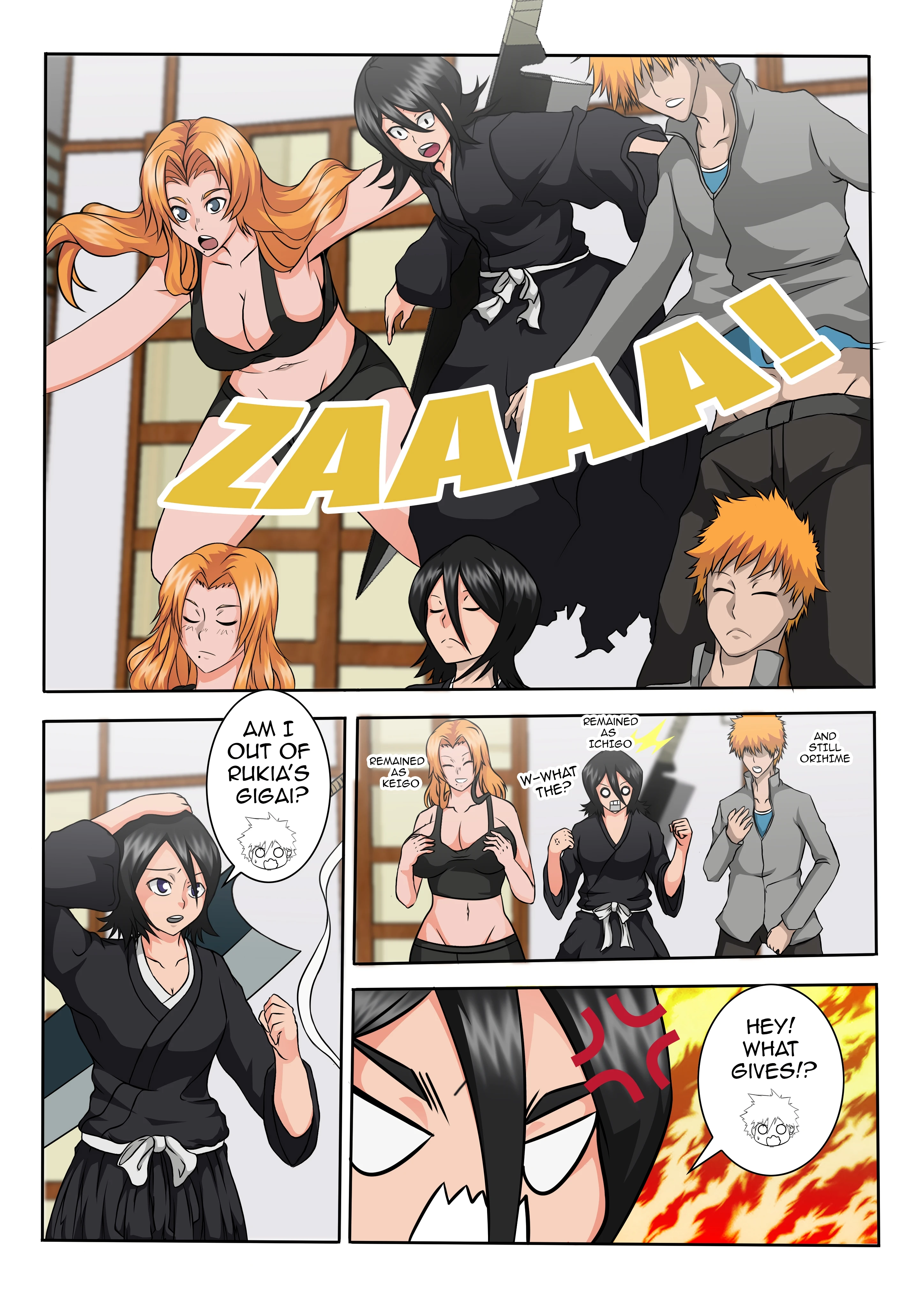 Bleach: A What If Story 4 porn comic picture 16