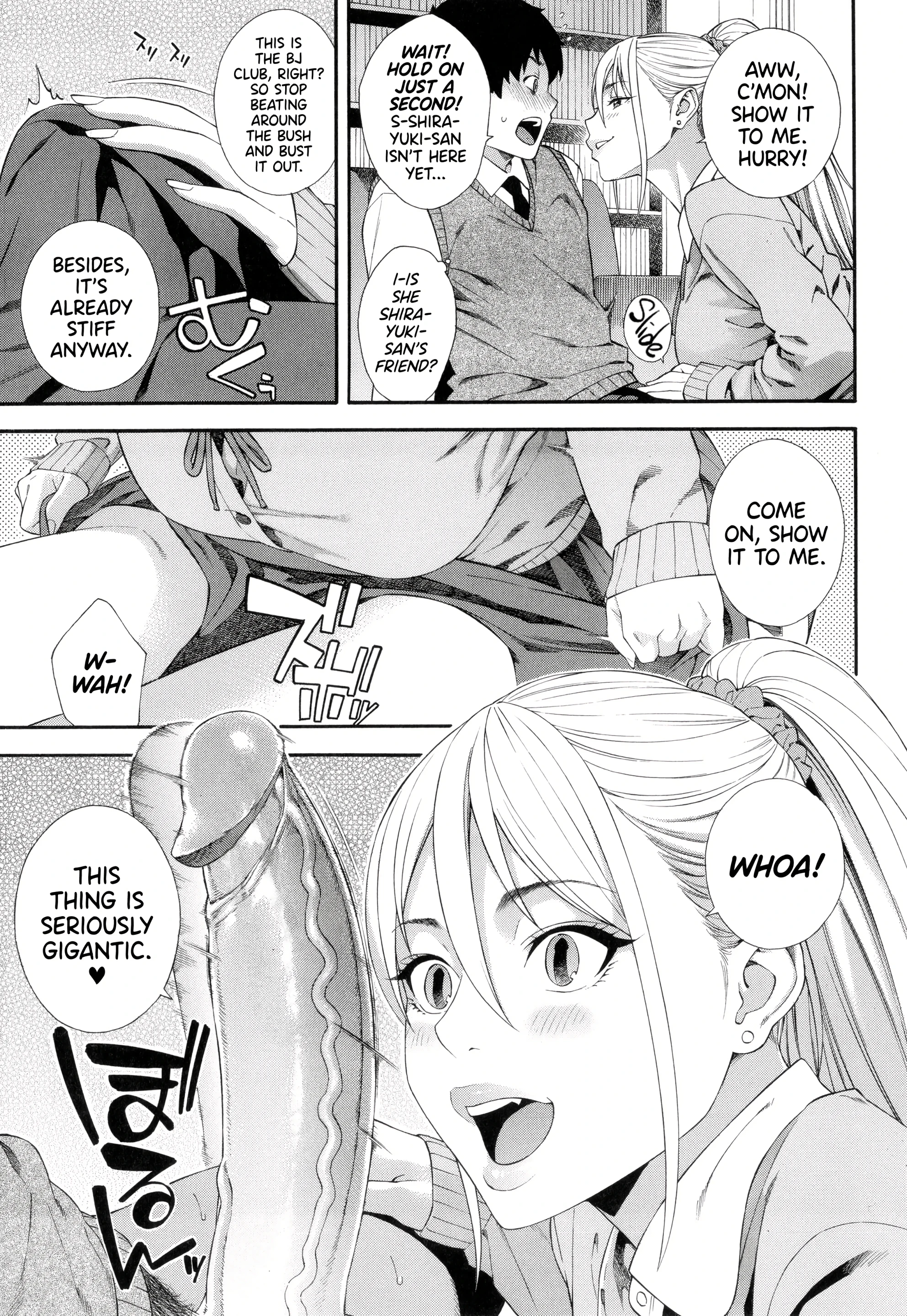 Blowjob Research Club 2 porn comic picture 11