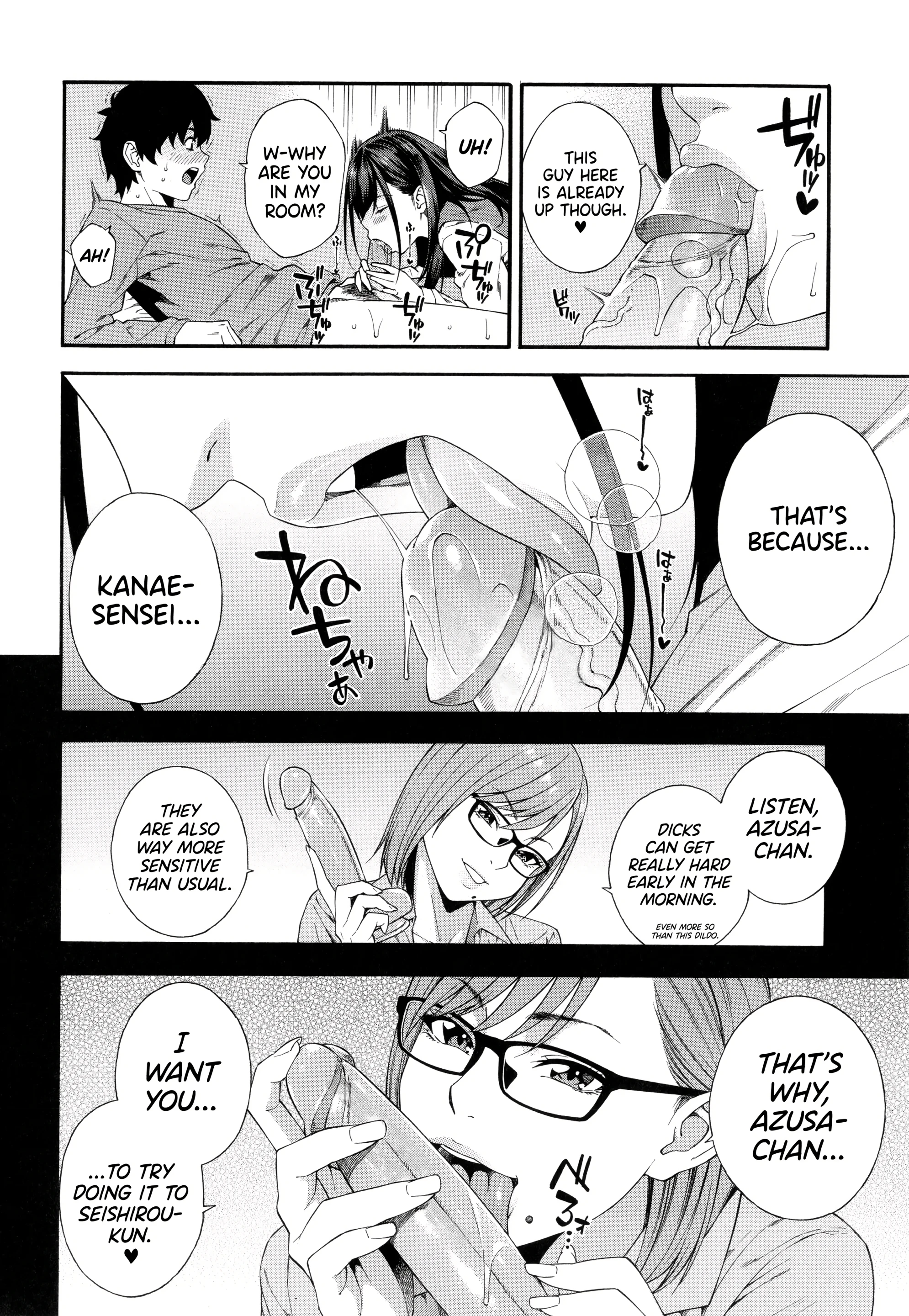 Blowjob Research Club 2 porn comic picture 2