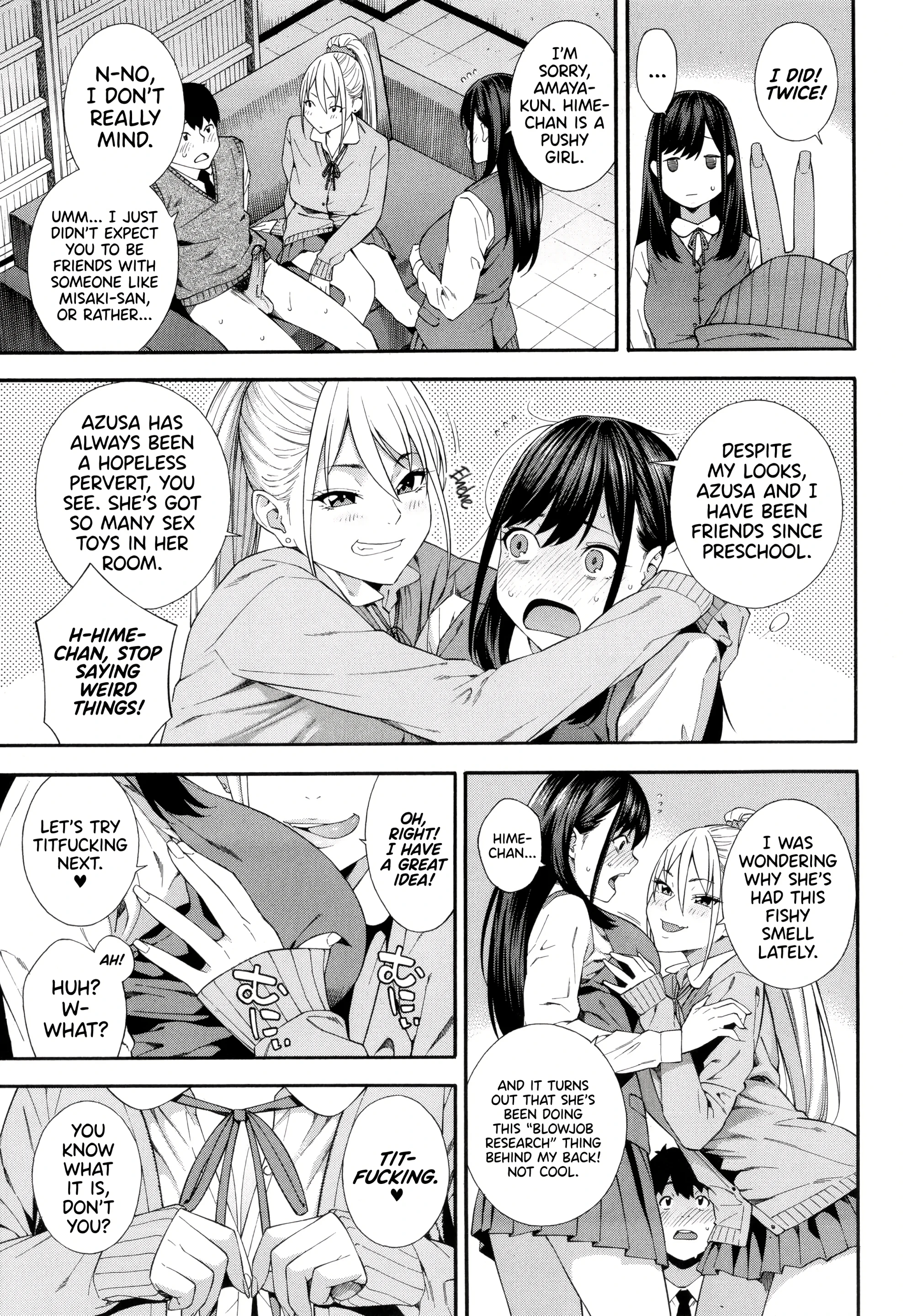 Blowjob Research Club 2 porn comic picture 23