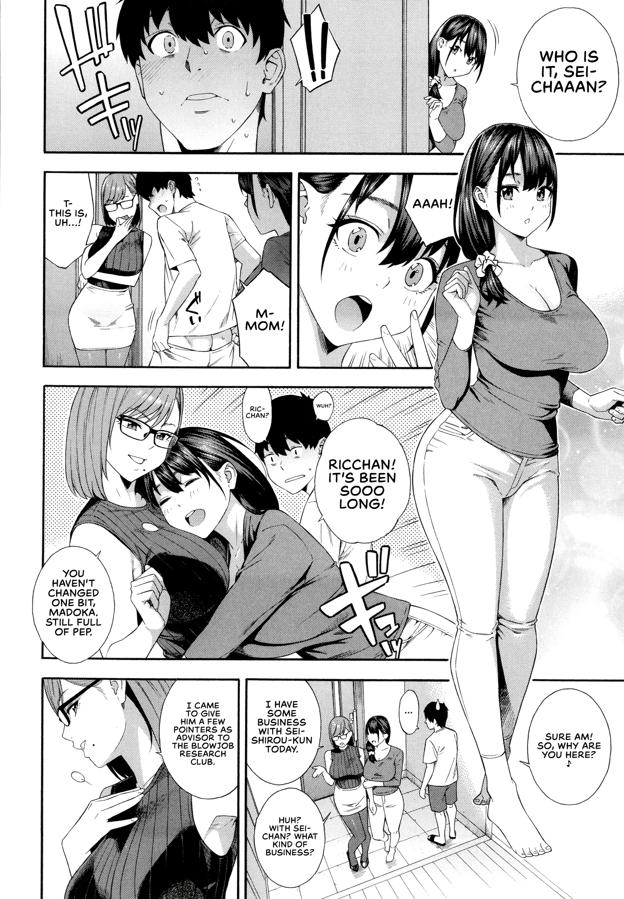 Blowjob Research Club 4 porn comic picture 10