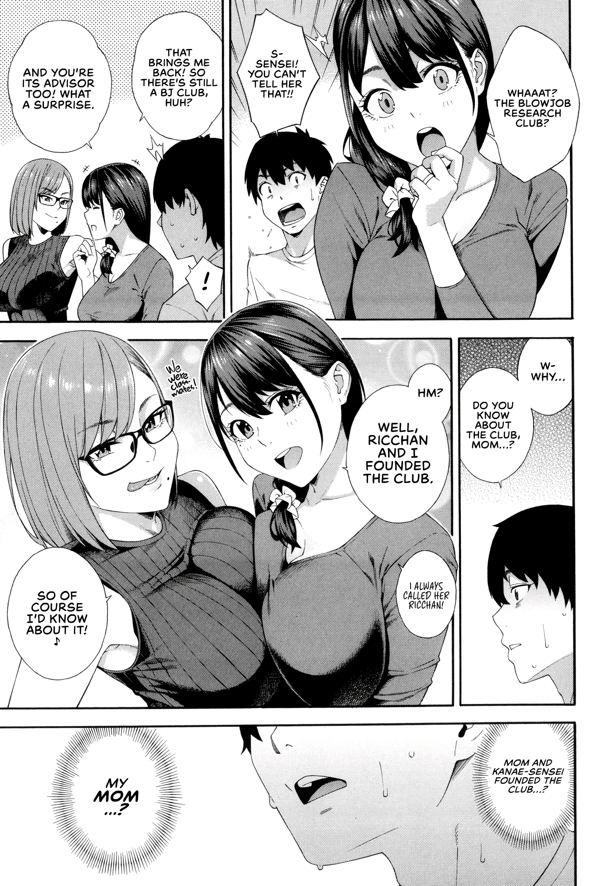 Blowjob Research Club 4 porn comic picture 11