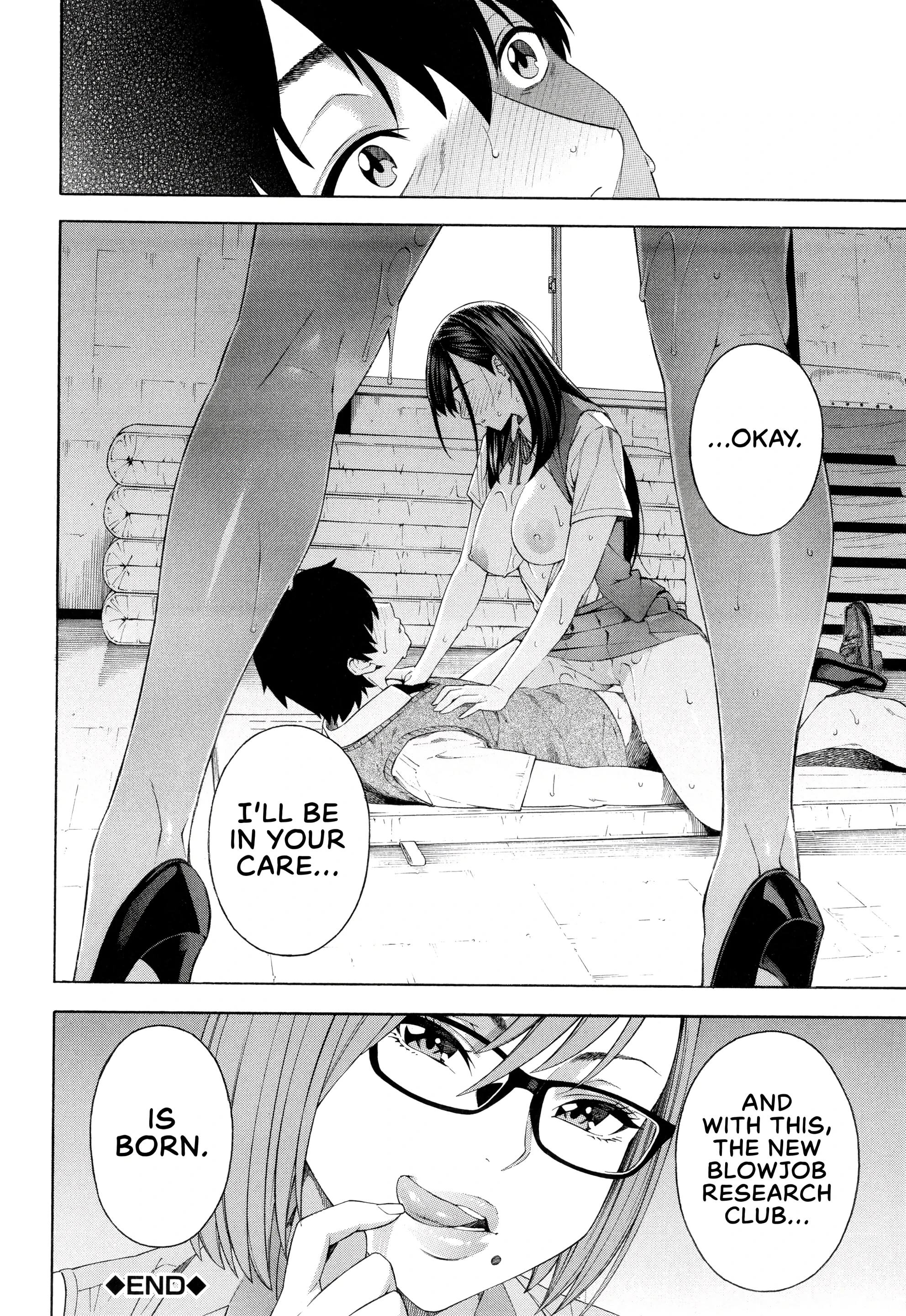 Blowjob Research Club porn comic picture 42