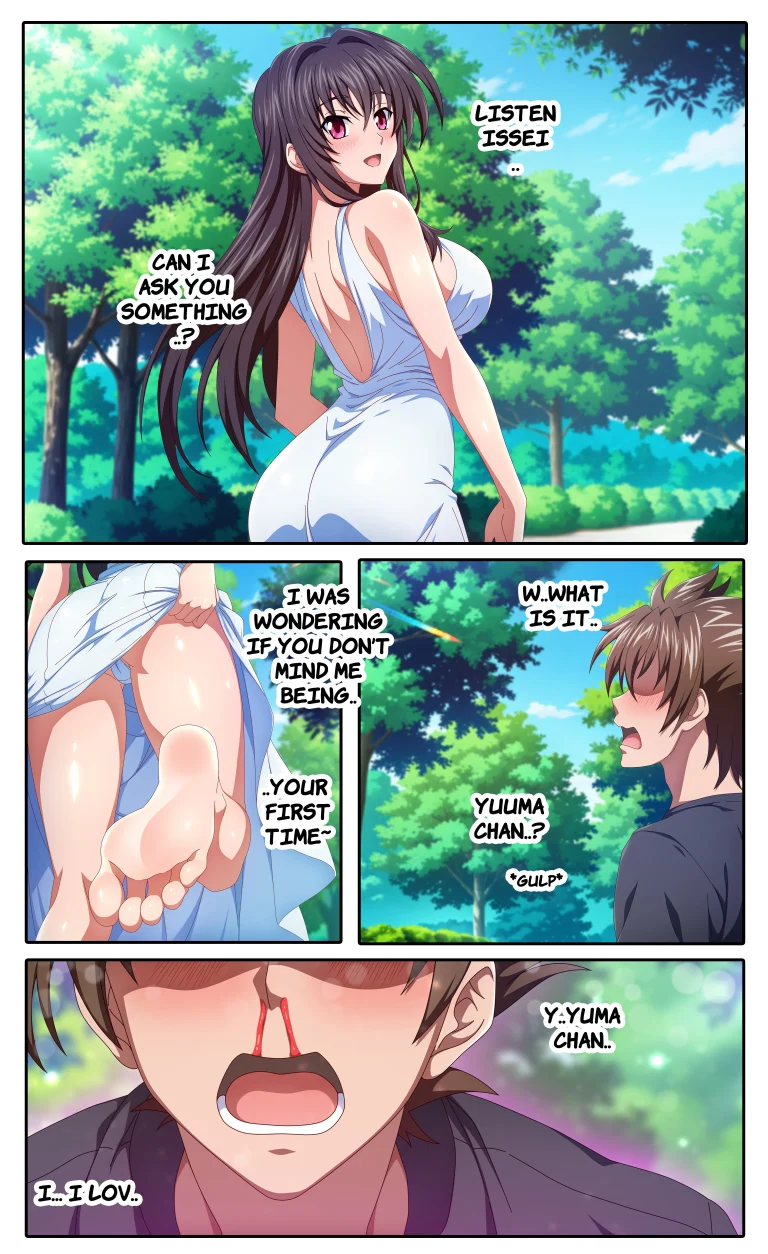 Blue-Senpai - Highschool DxD collection Tier 5 porn comic picture 2