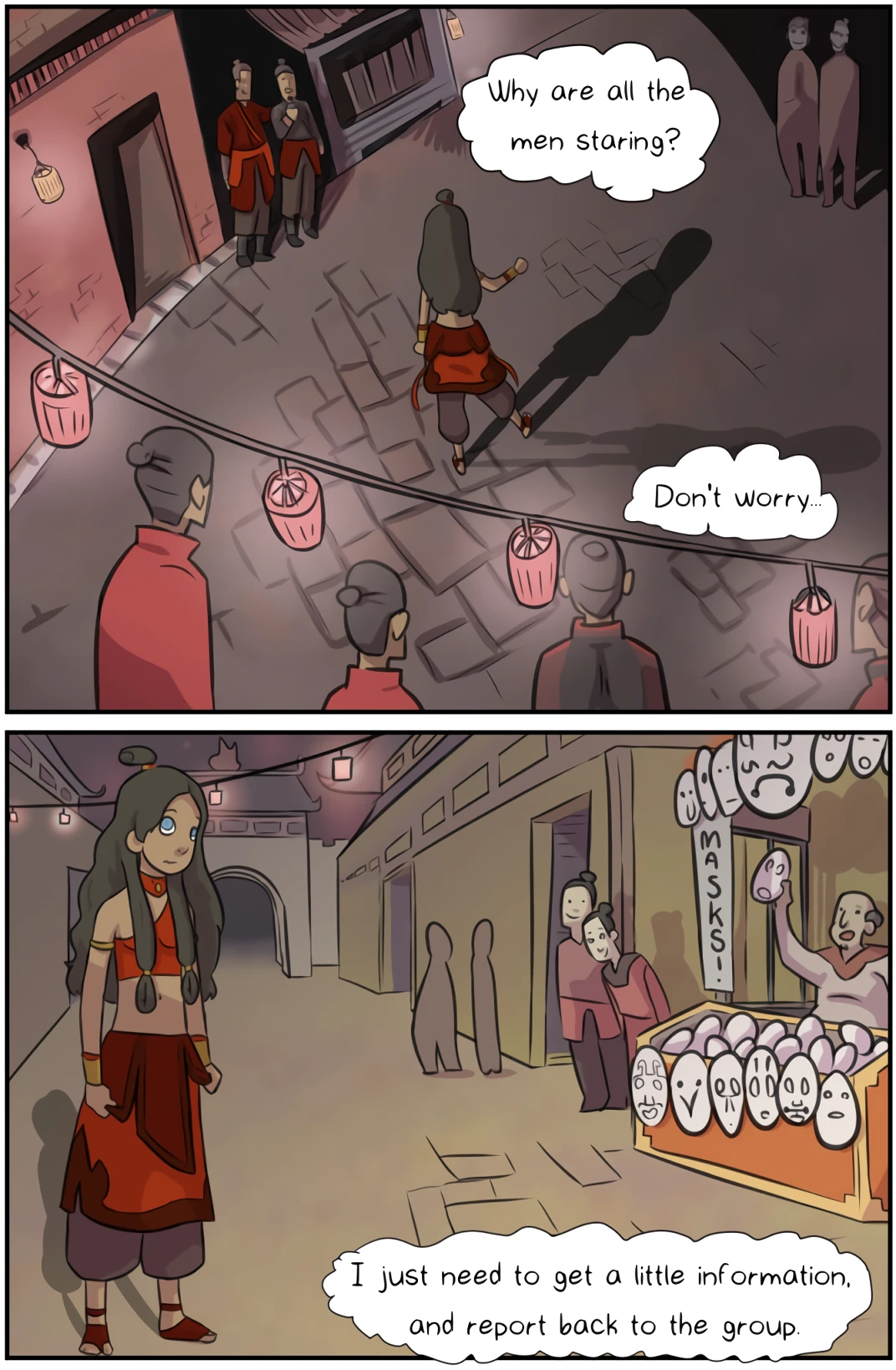 Bnding Katara porn comic picture 2