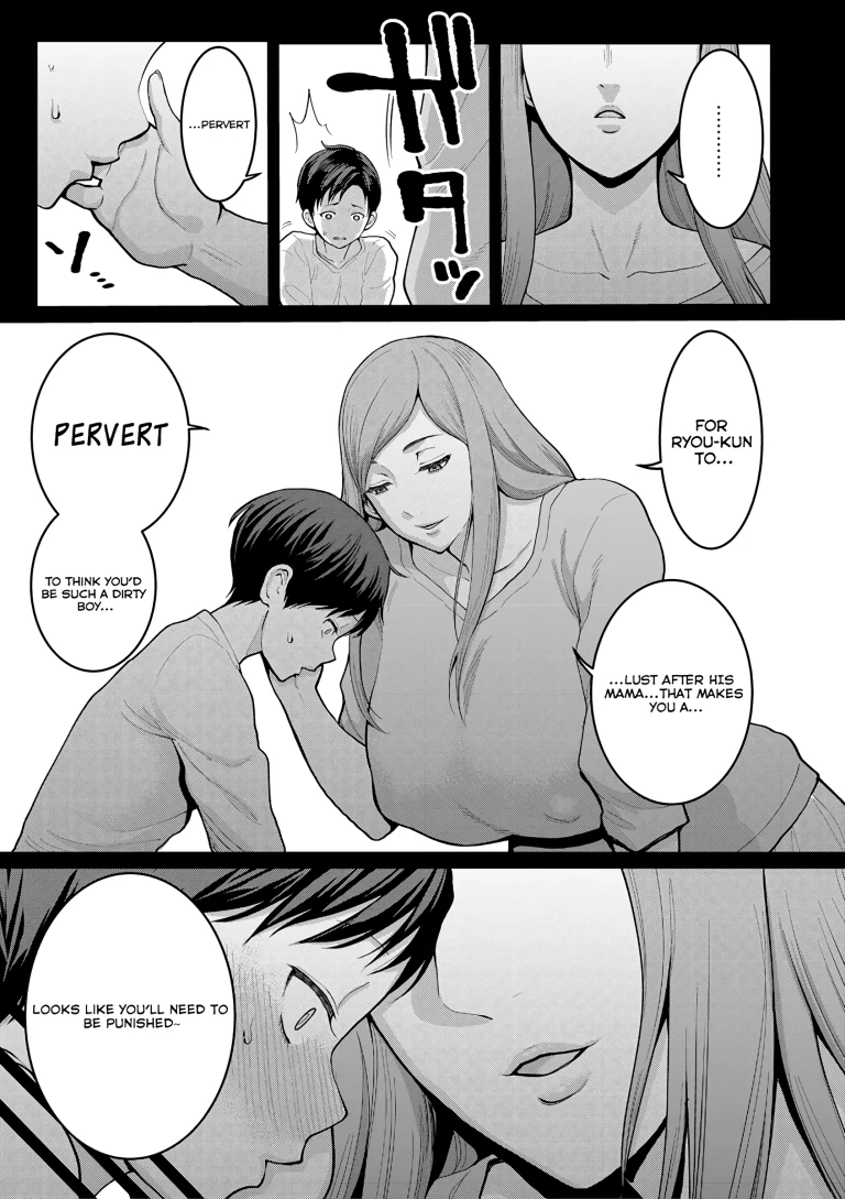 Boku to Mama no Josou Koukai Pakohame Nama Sex porn comic picture 22
