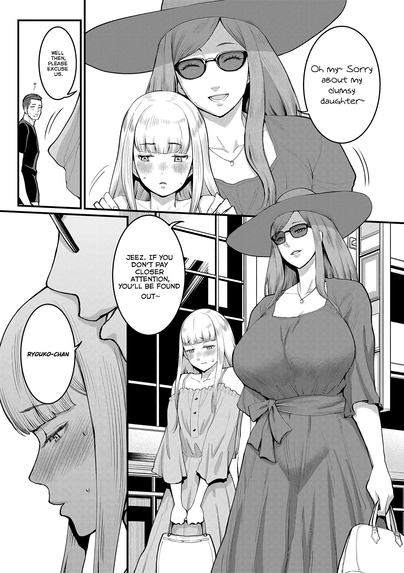 Boku to Mama no Josou Koukai Pakohame Nama Sex porn comic picture 3