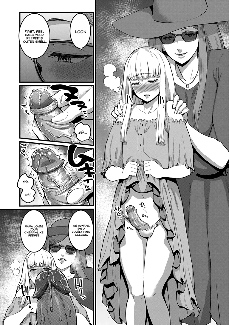 Boku to Mama no Josou Koukai Pakohame Nama Sex porn comic picture 6