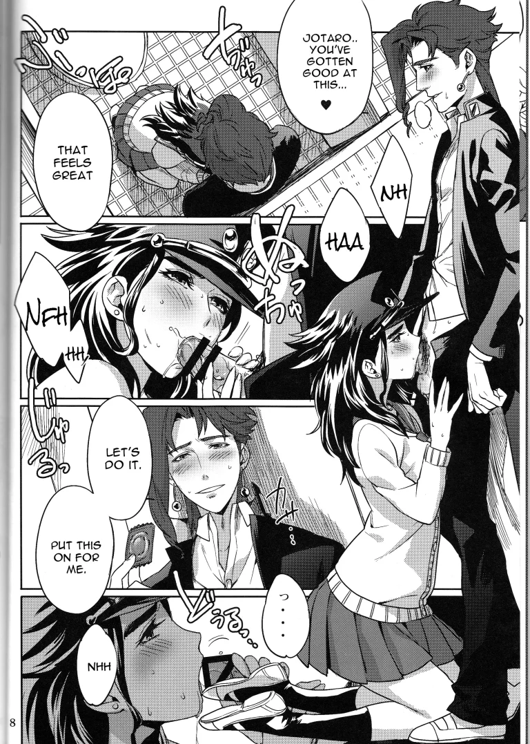 Bokura no Himitsu ( JoJo's Bizarre adventure) porn comic picture 6