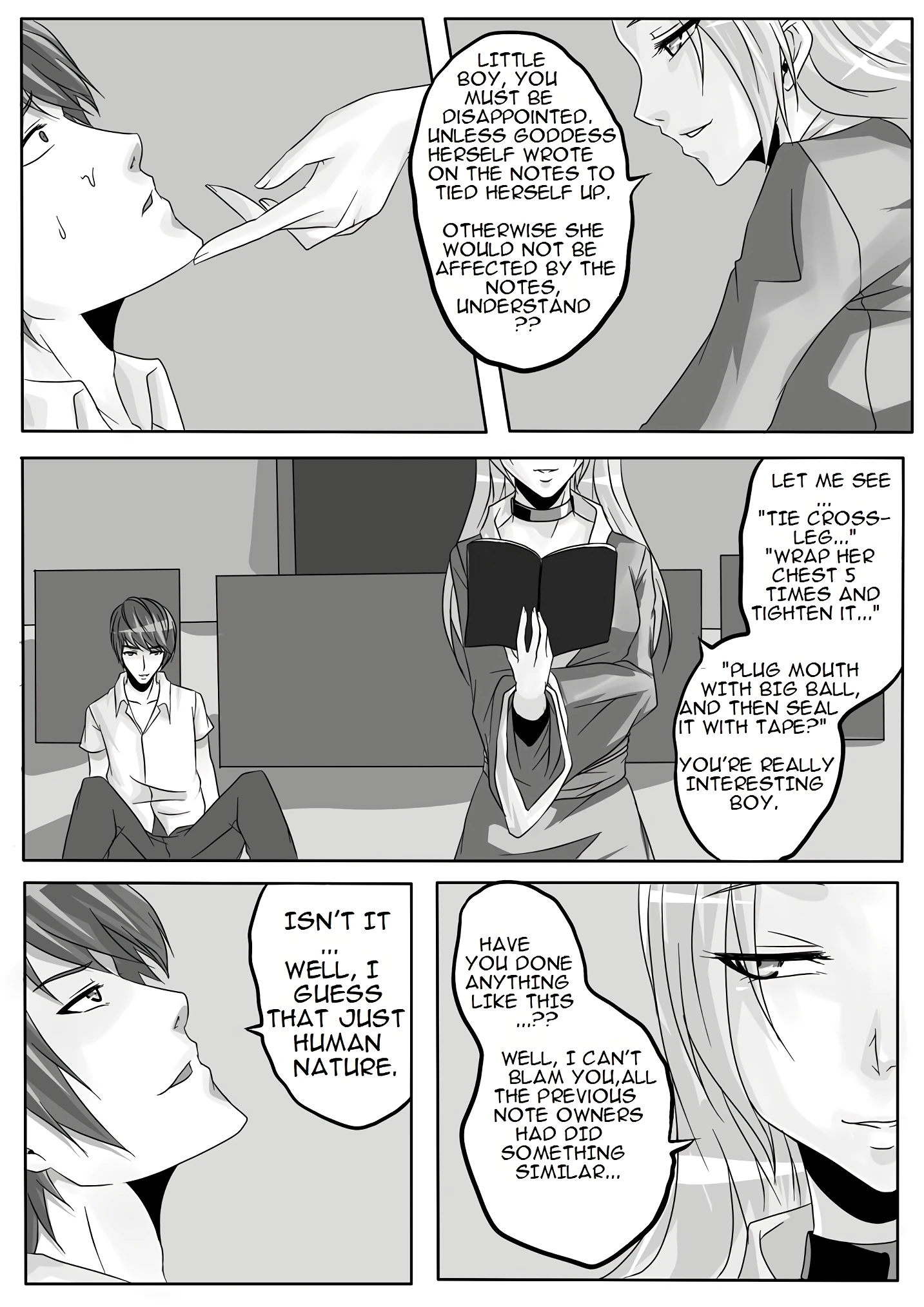 Bondage Note 1 porn comic picture 14