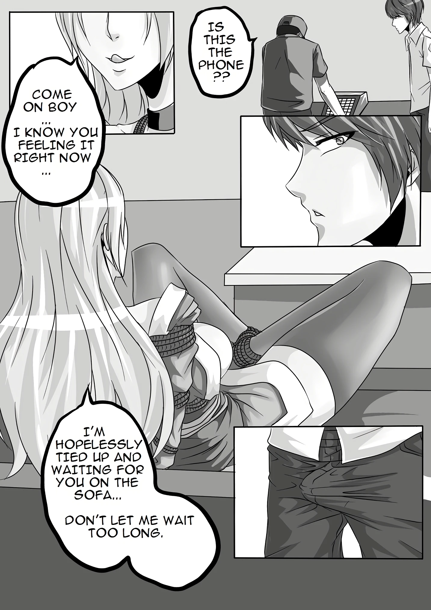 Bondage Note 1 porn comic picture 19