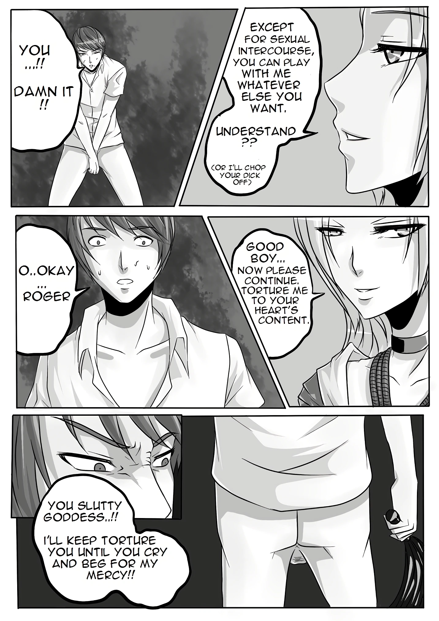 Bondage Note 1 porn comic picture 23