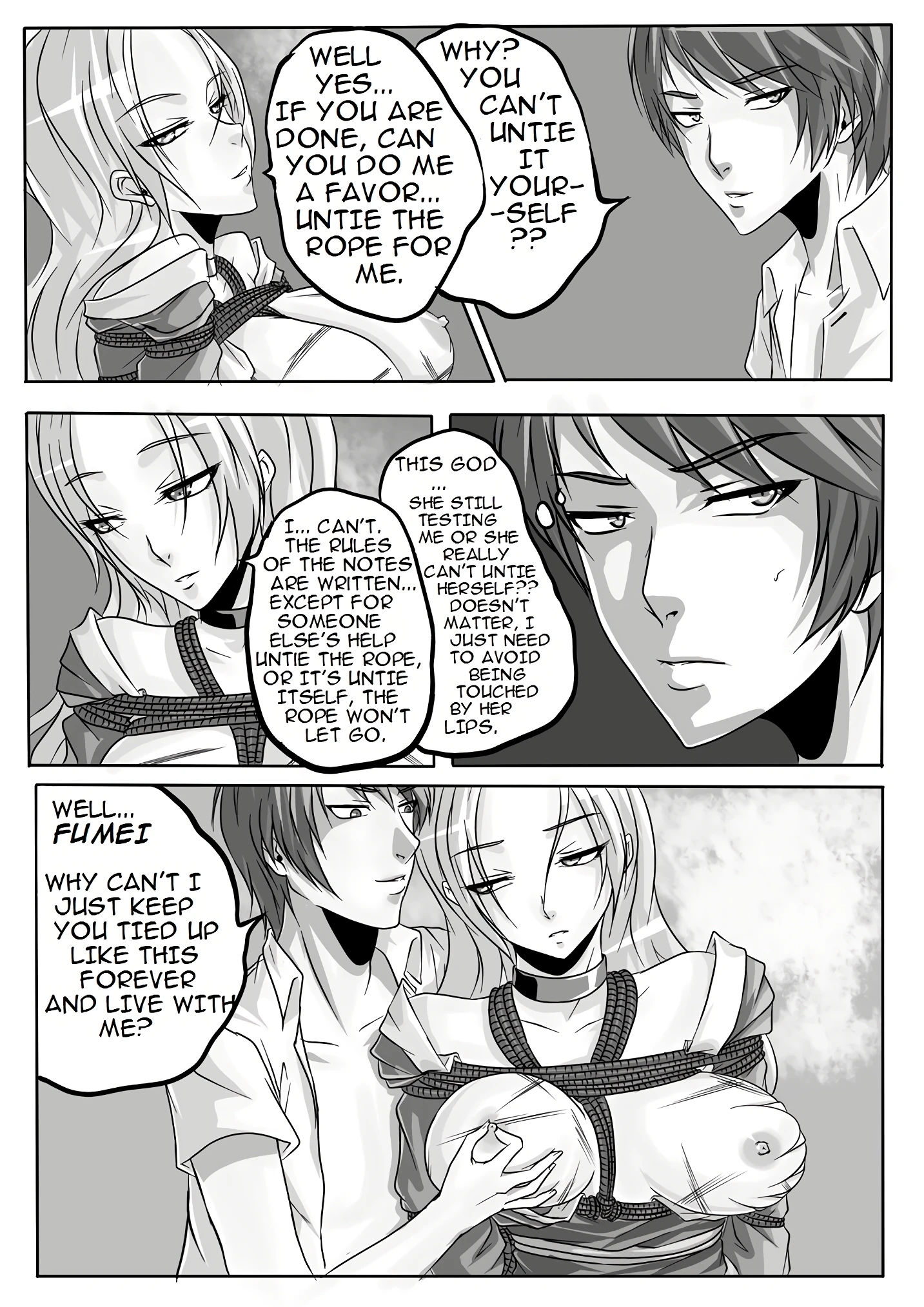 Bondage Note 1 porn comic picture 28