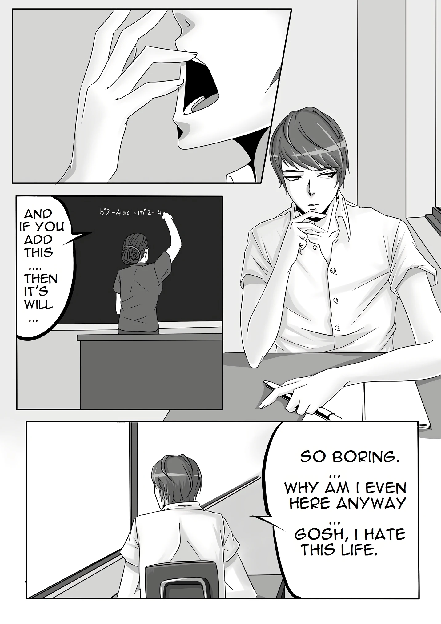 Bondage Note 1 porn comic picture 3