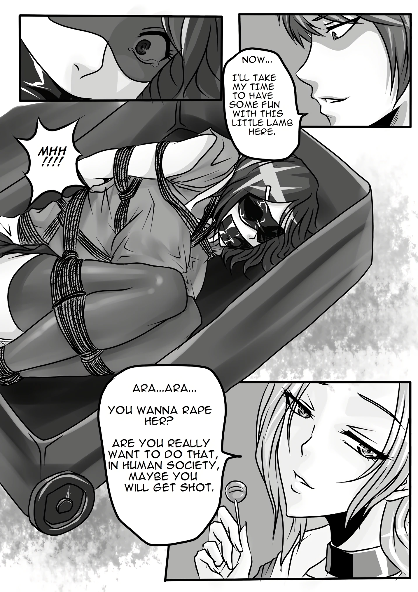 Bondage Note 2 porn comic picture 20