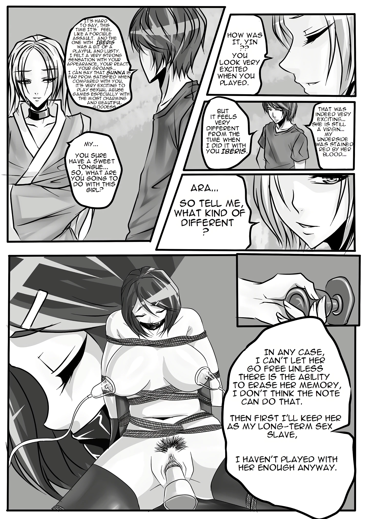 Bondage Note 2 porn comic picture 27