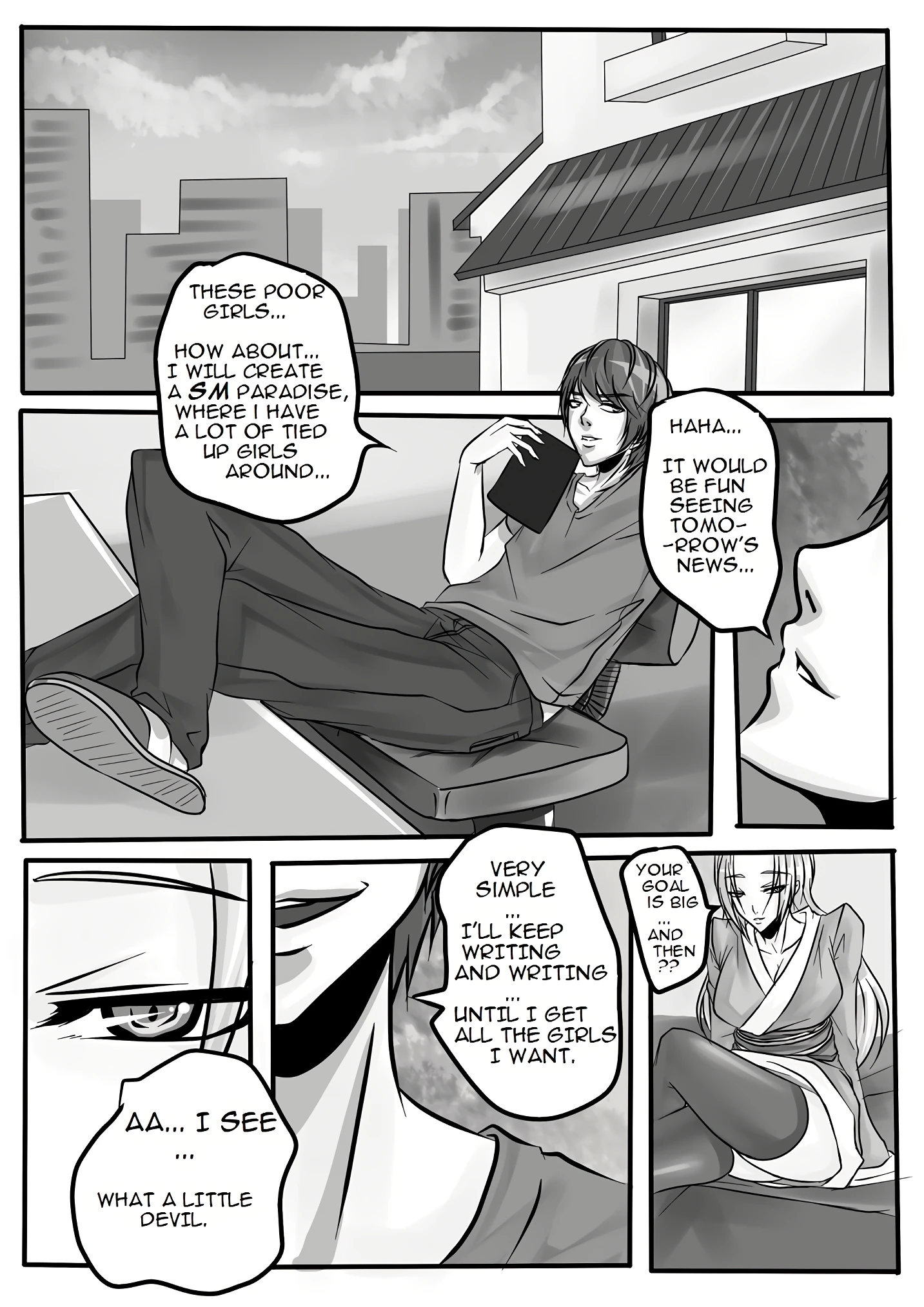 Bondage Note 2 porn comic picture 7