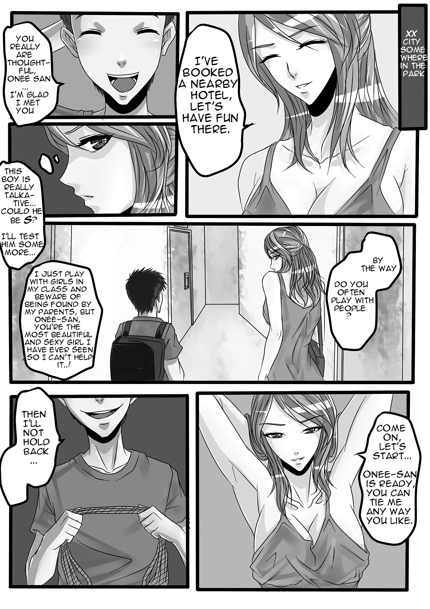 Bondage Note 3 porn comic picture 13
