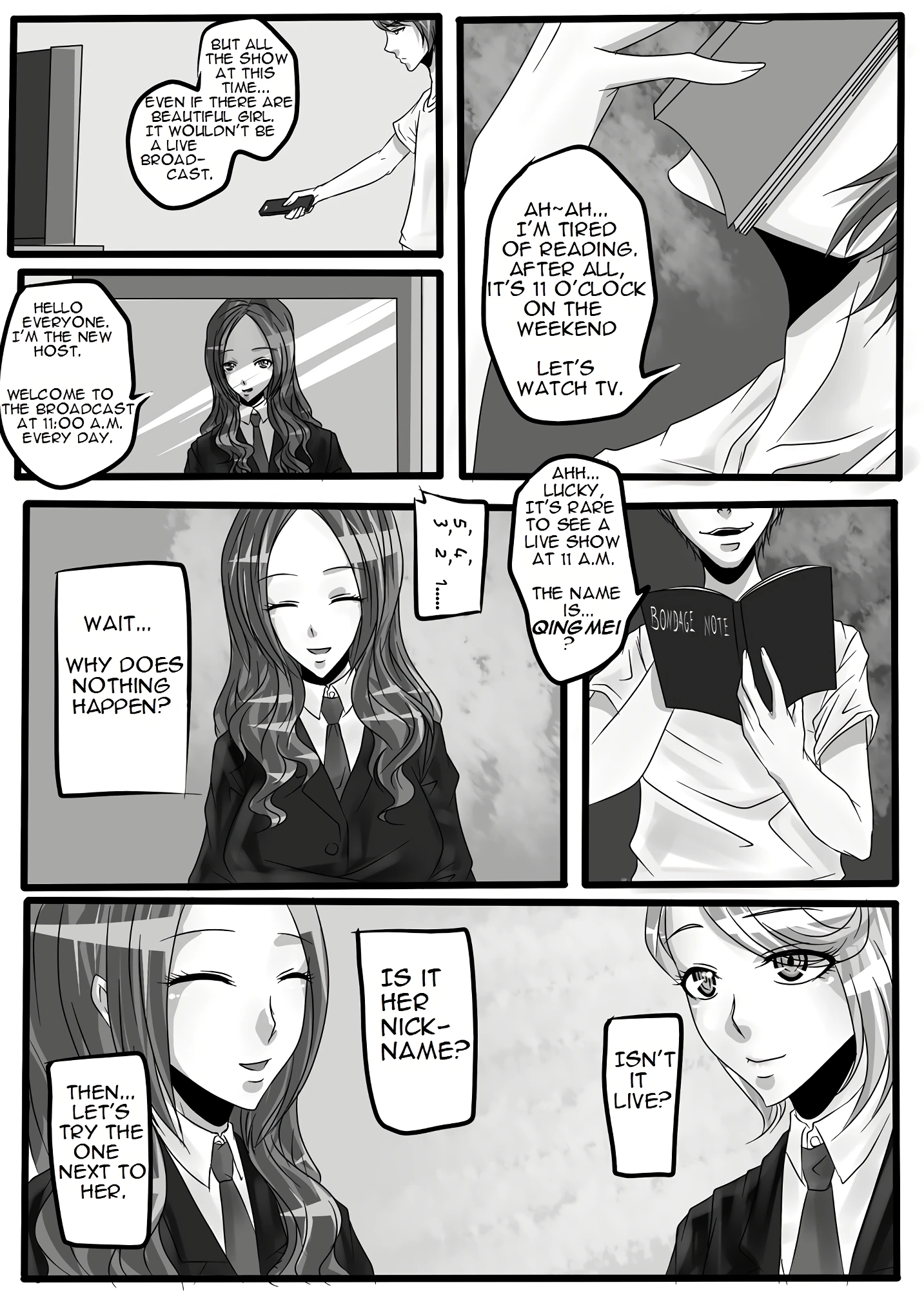 Bondage Note 3 porn comic picture 5