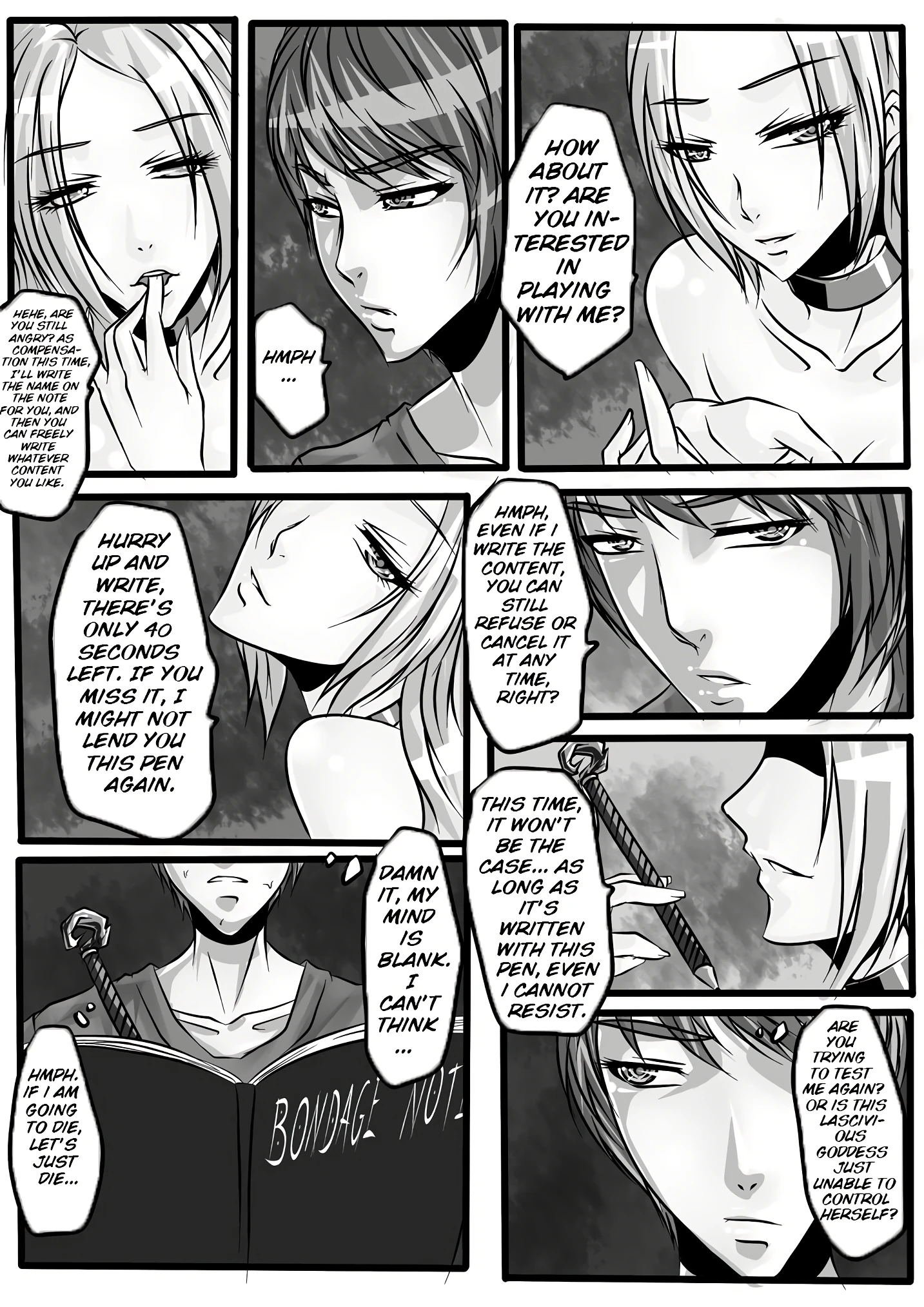 Bondage Note 4 porn comic picture 29