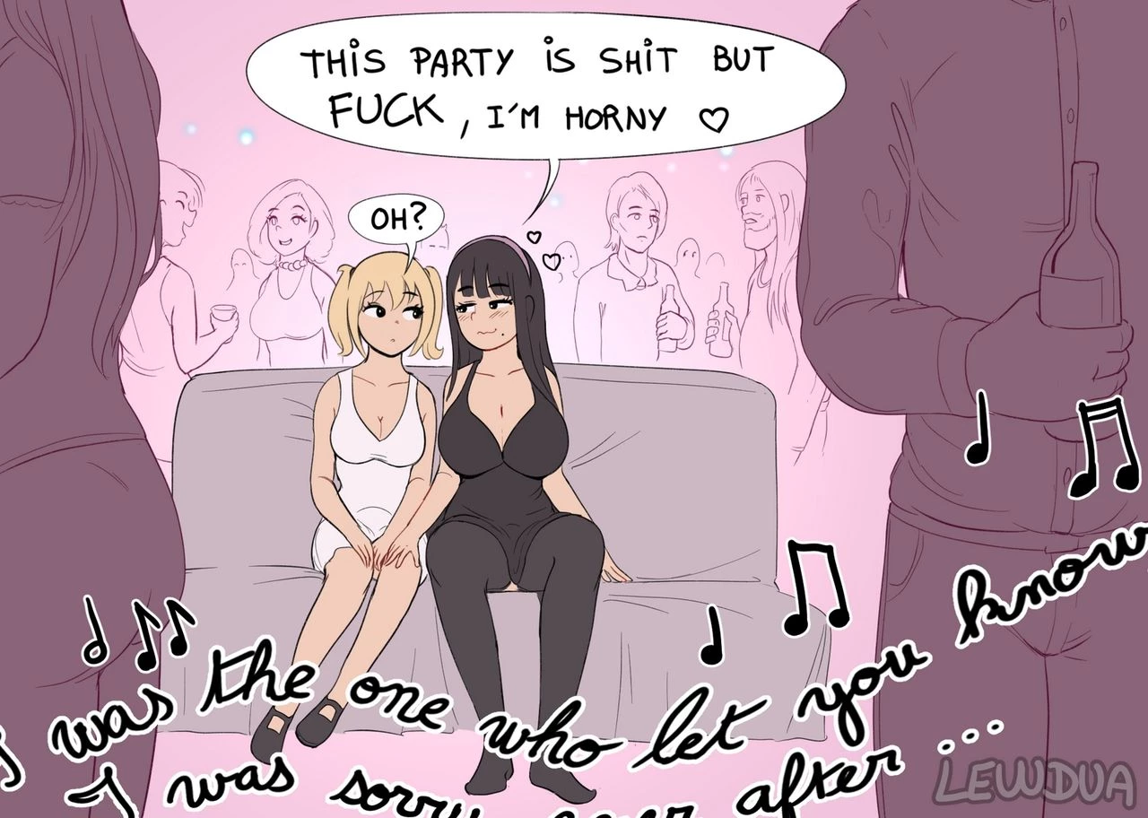 Boring Party porn comic picture 1