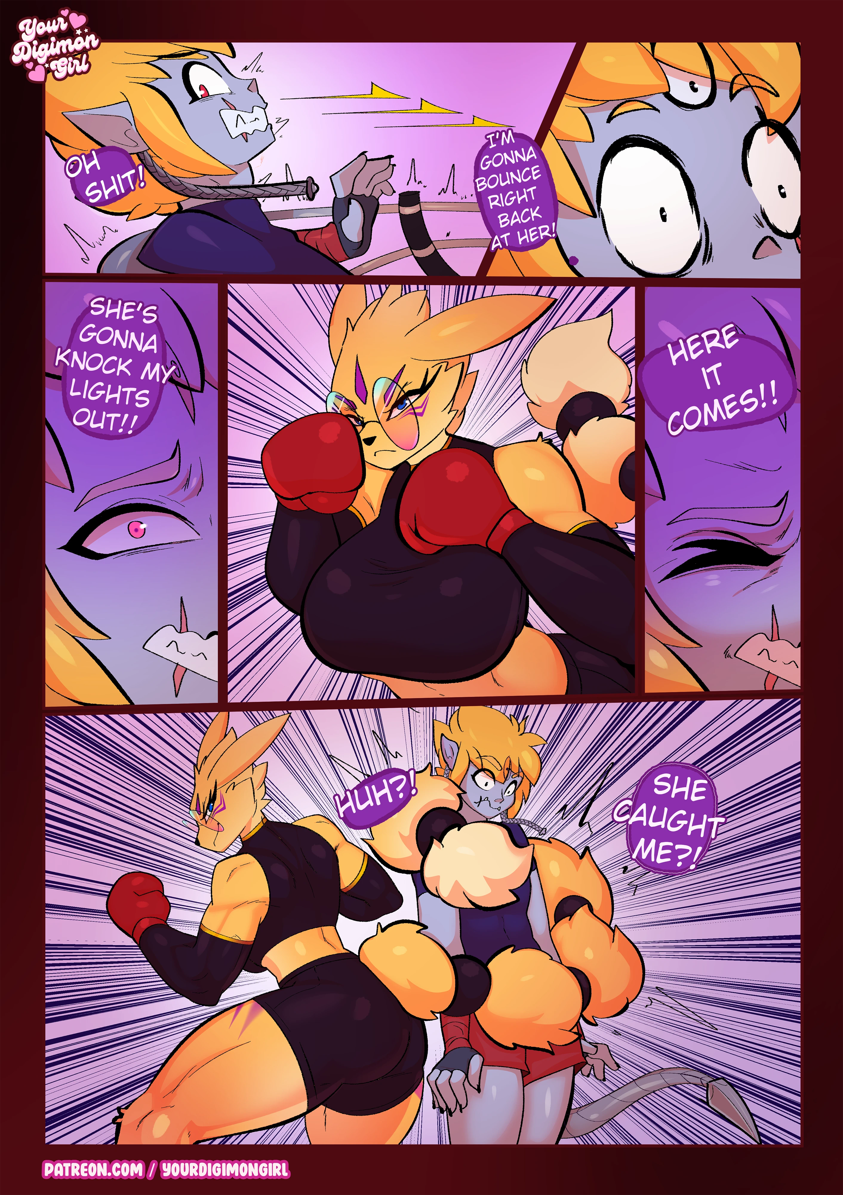 Boxing Routine porn comic picture 2