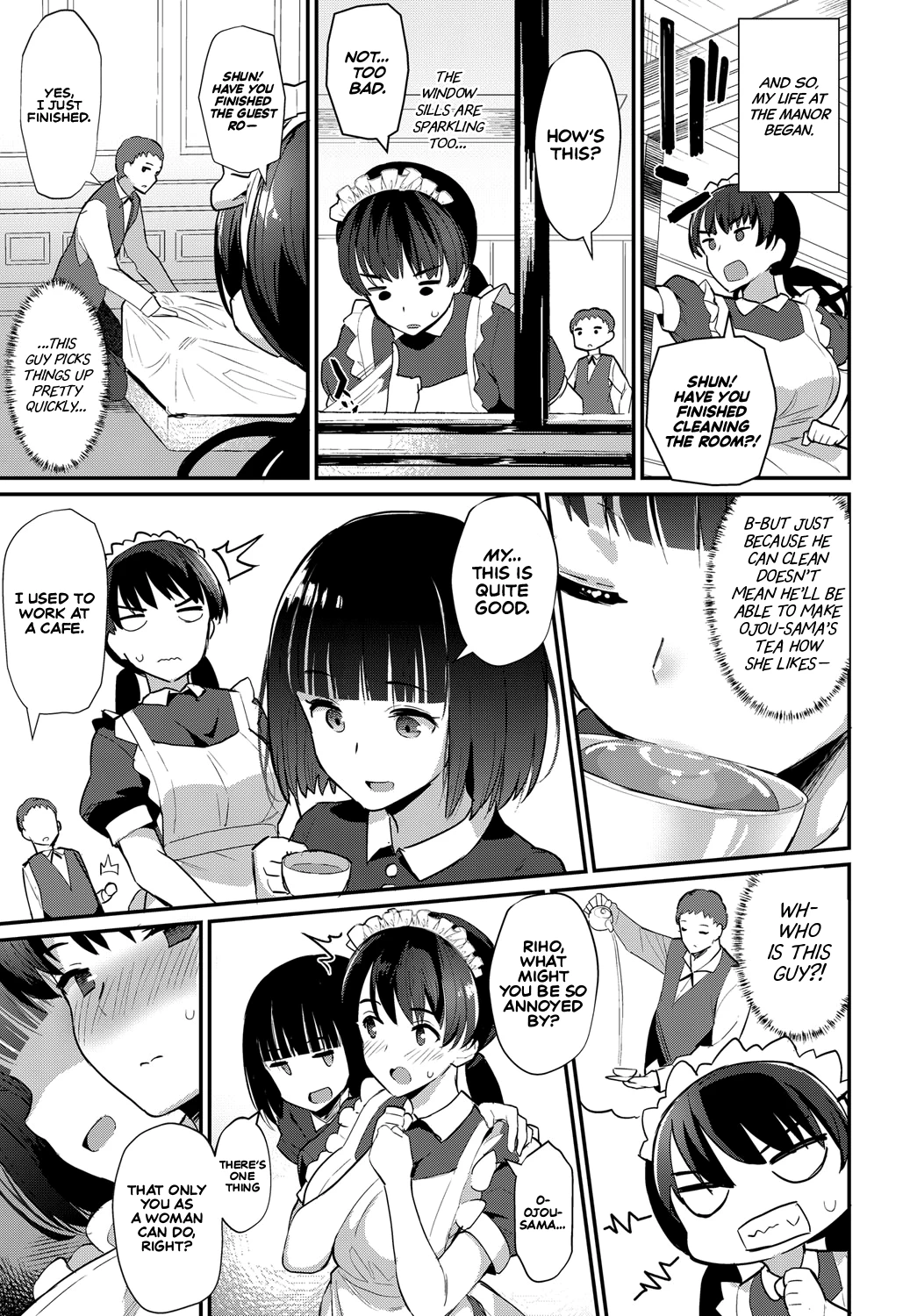 Boy Meets Maid Zenpen porn comic picture 3