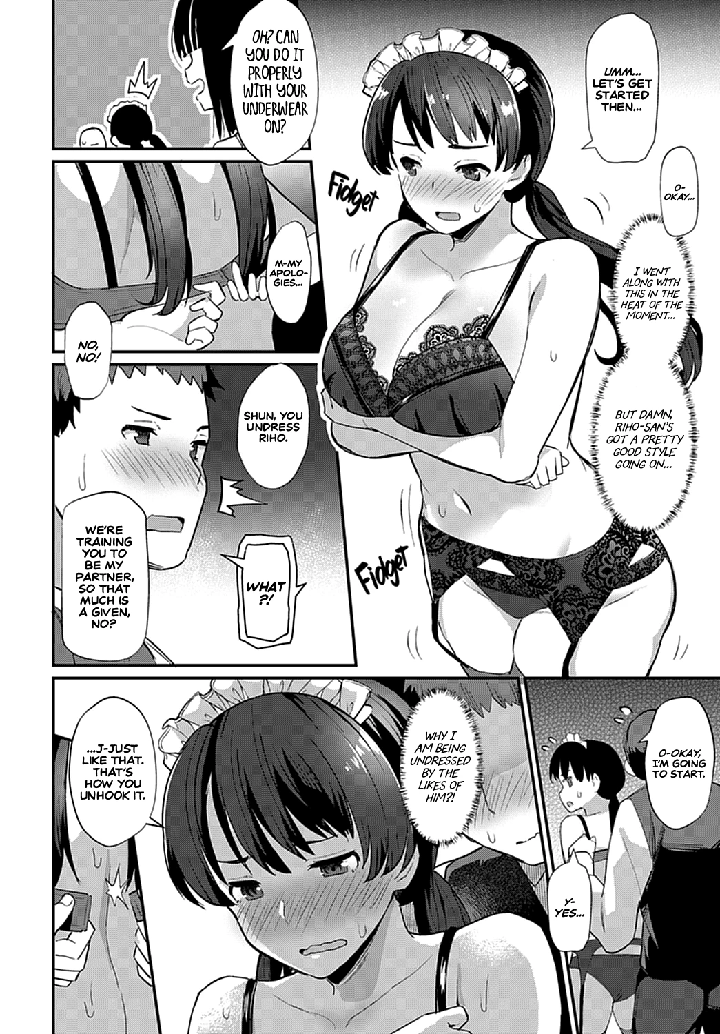 Boy Meets Maid Zenpen porn comic picture 8