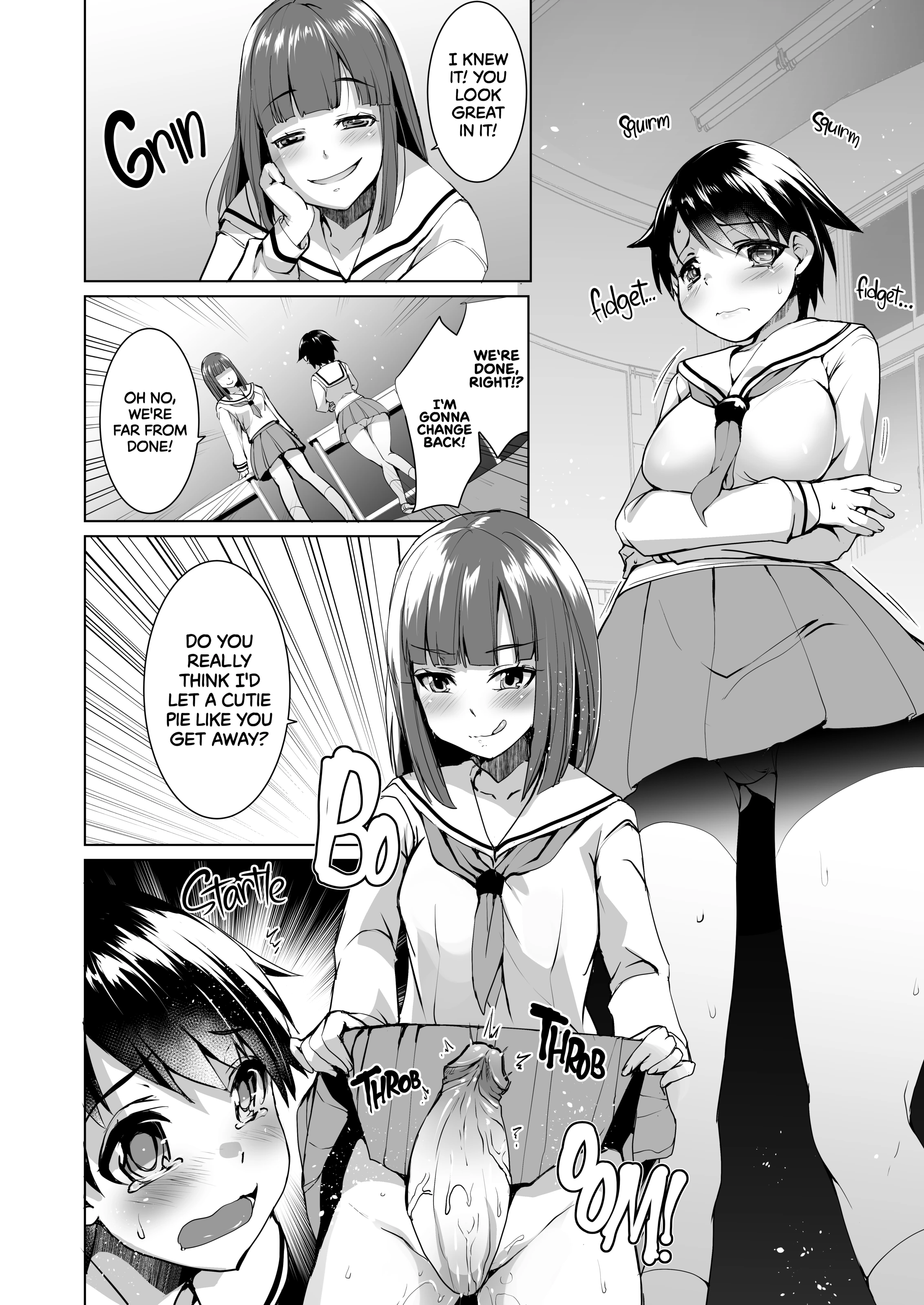 Boyfriend to Girlfriend Bully Galore! porn comic picture 11