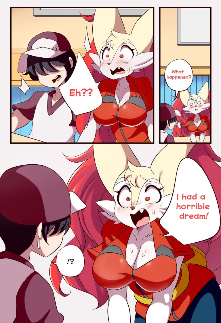 Braixen Hypno porn comic picture 7