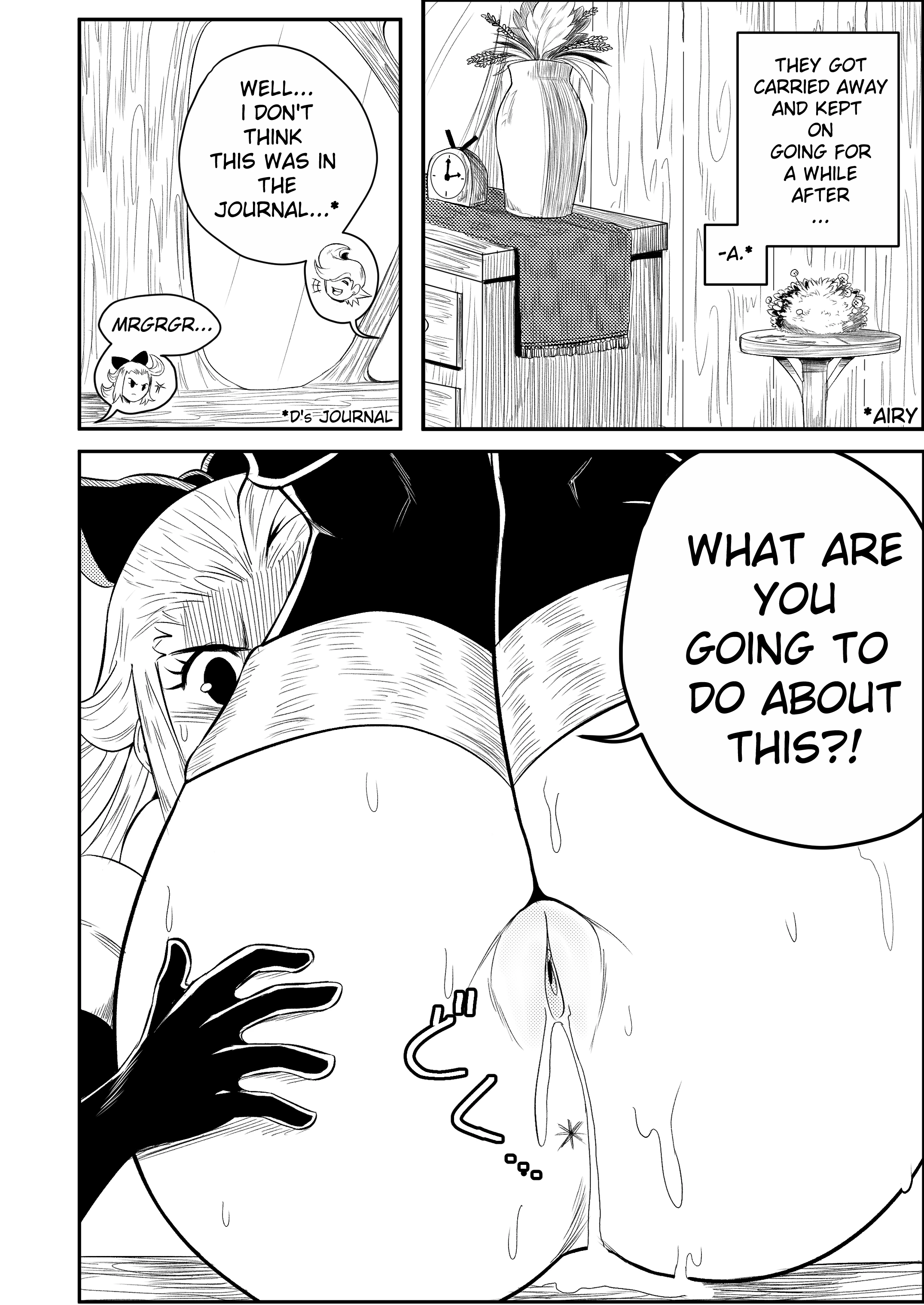 BRAVELY LEWD porn comic picture 19