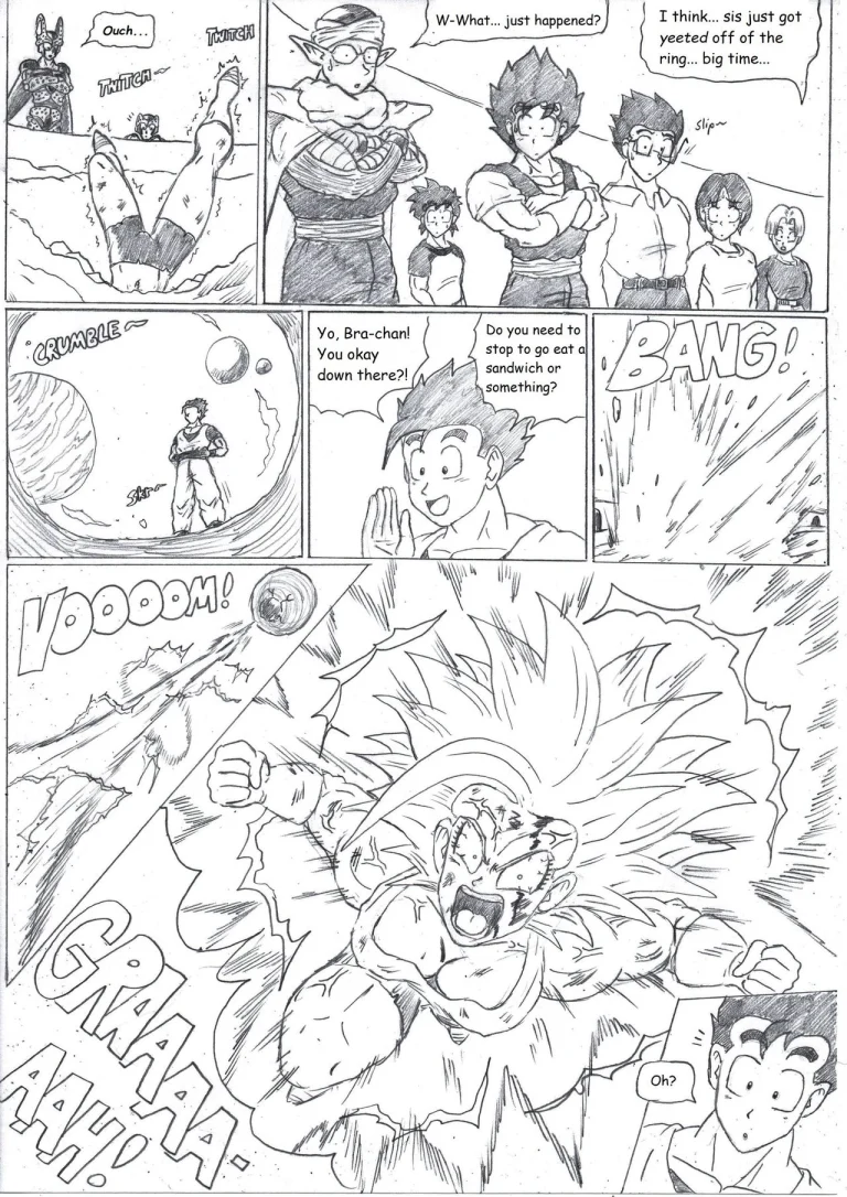 Brotherly Love - Gohan X Bra porn comic picture 11