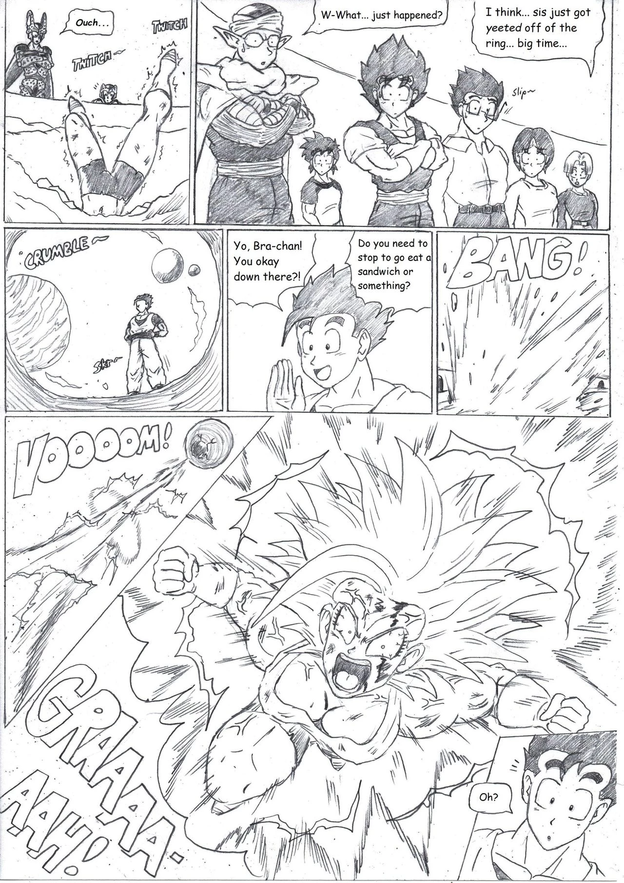 Brotherly Love - Gohan X Bra porn comic picture 11
