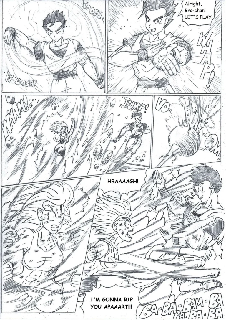 Brotherly Love - Gohan X Bra porn comic picture 12