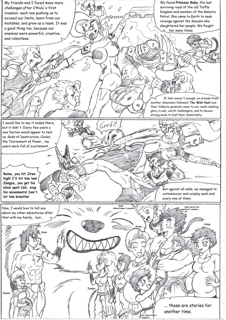 Brotherly Love - Gohan X Bra porn comic picture 18