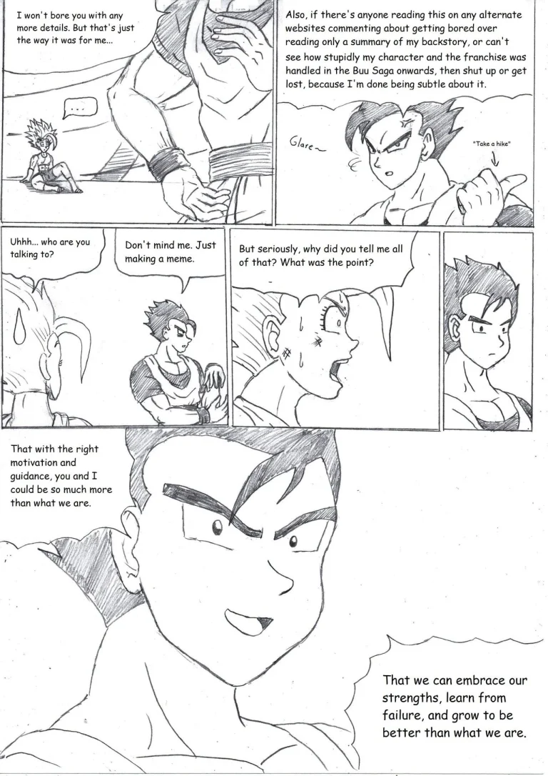 Brotherly Love - Gohan X Bra porn comic picture 19