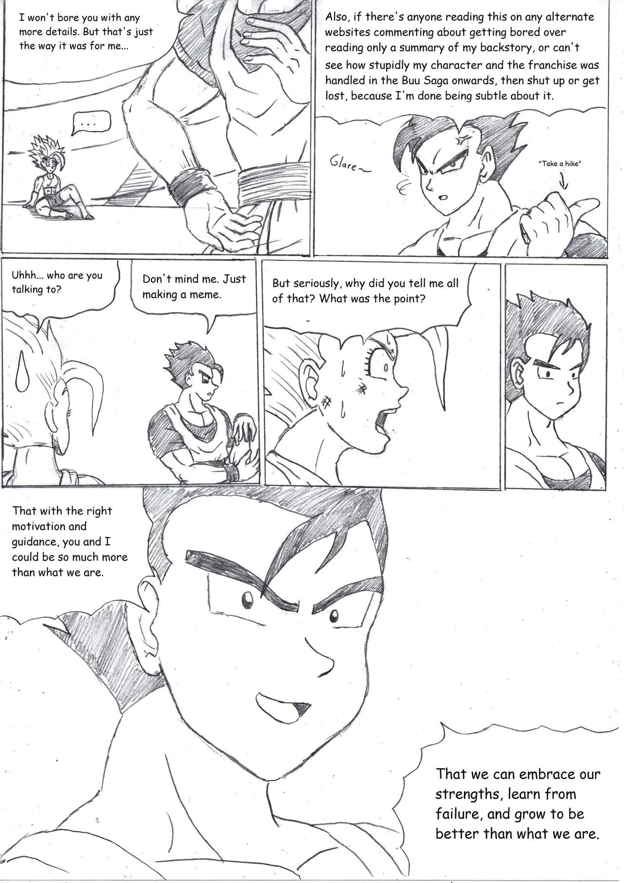 Brotherly Love - Gohan X Bra porn comic picture 19