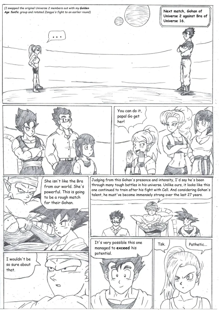Brotherly Love - Gohan X Bra porn comic picture 2